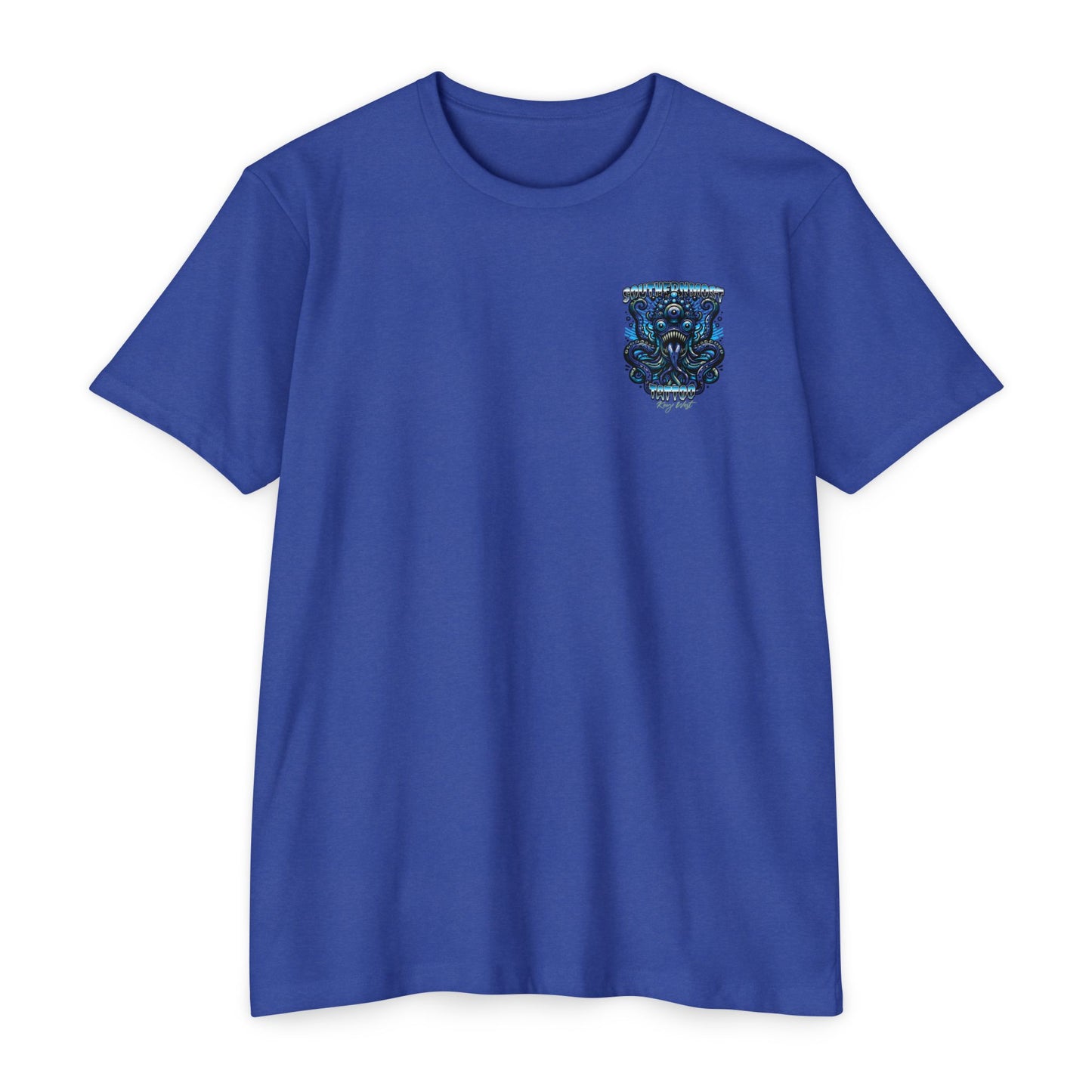 Monster Octopus Graphic T-Shirt — Tattoo Retro Beach Vibe