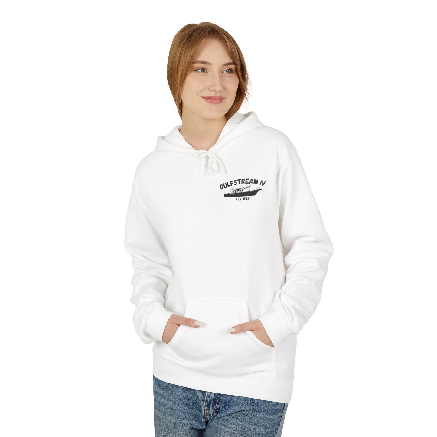 Gulfstream IV Key West Unisex Hoodie - Cozy Midweight Fleece Sweatshirt