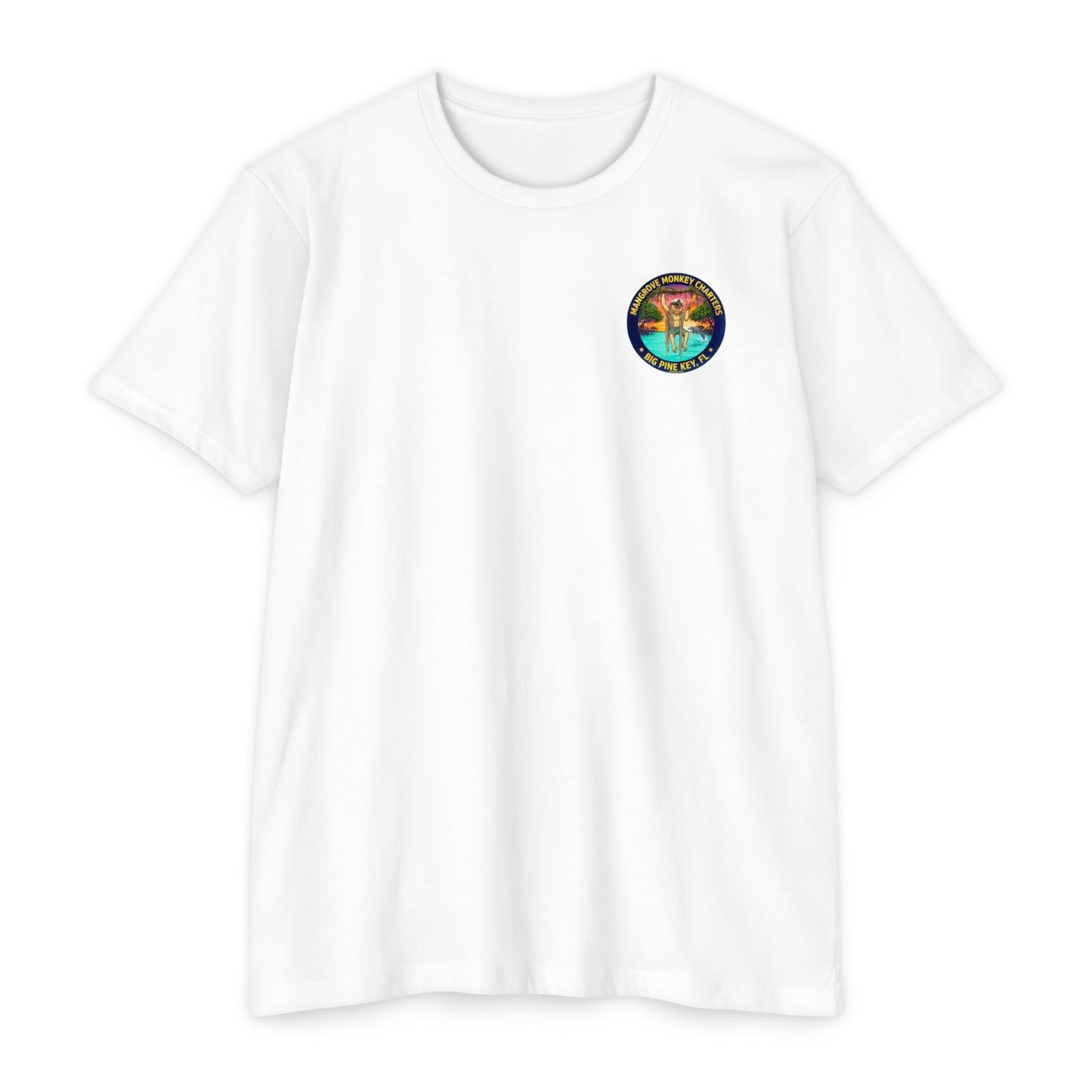 Mangrove Monkey Charters T-Shirt — Big Pine Key Boat Tour Tee