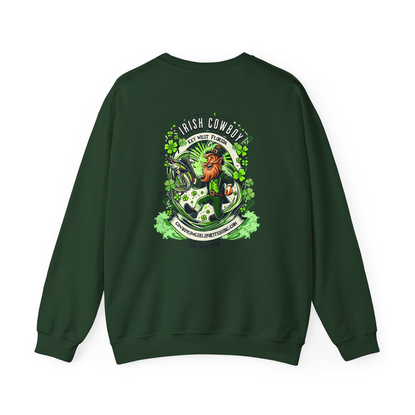 Irish Cowboy Heavy Blend™ Crewneck Sweatshirt