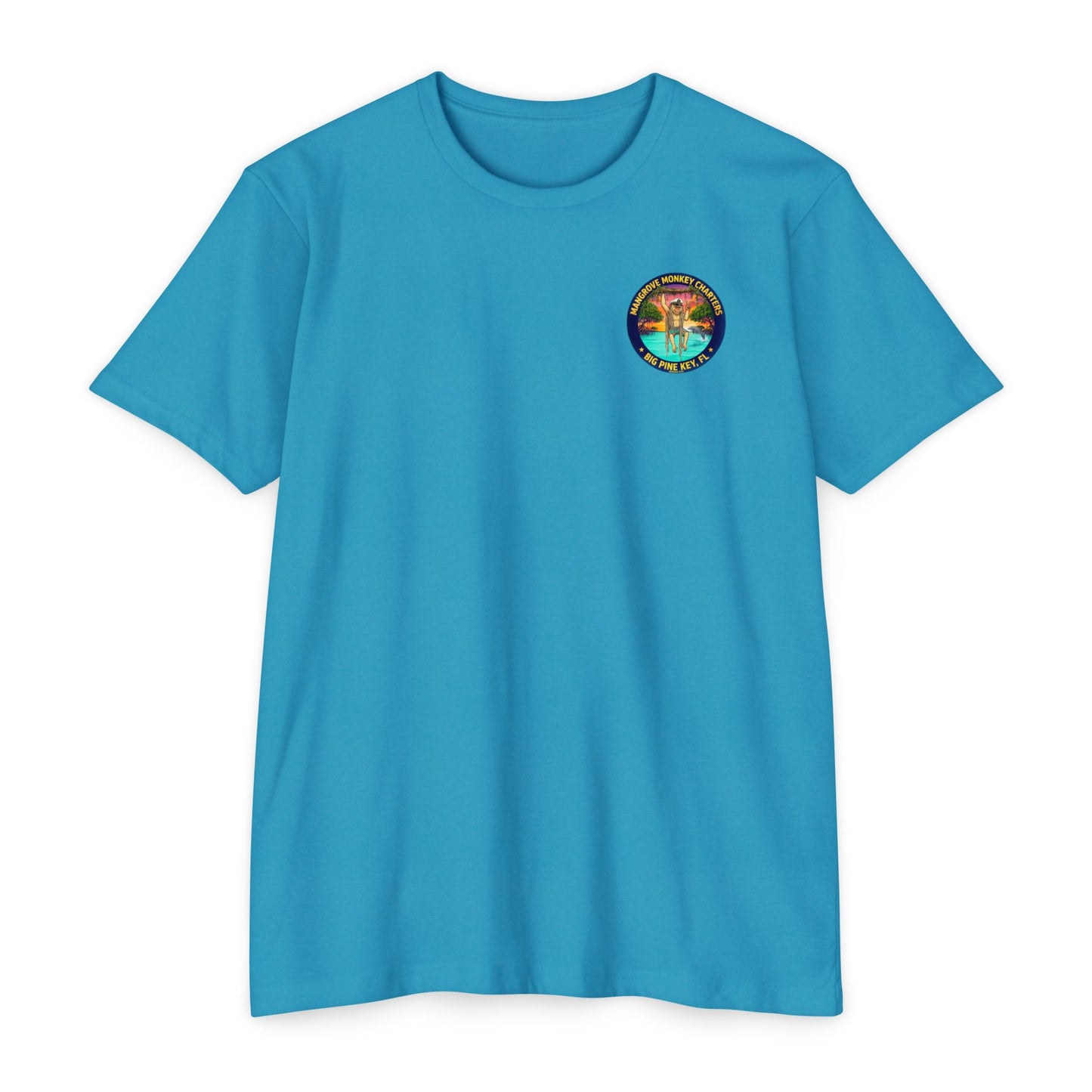 Mangrove Monkey Charters T-Shirt — Big Pine Key Boat Tour Tee