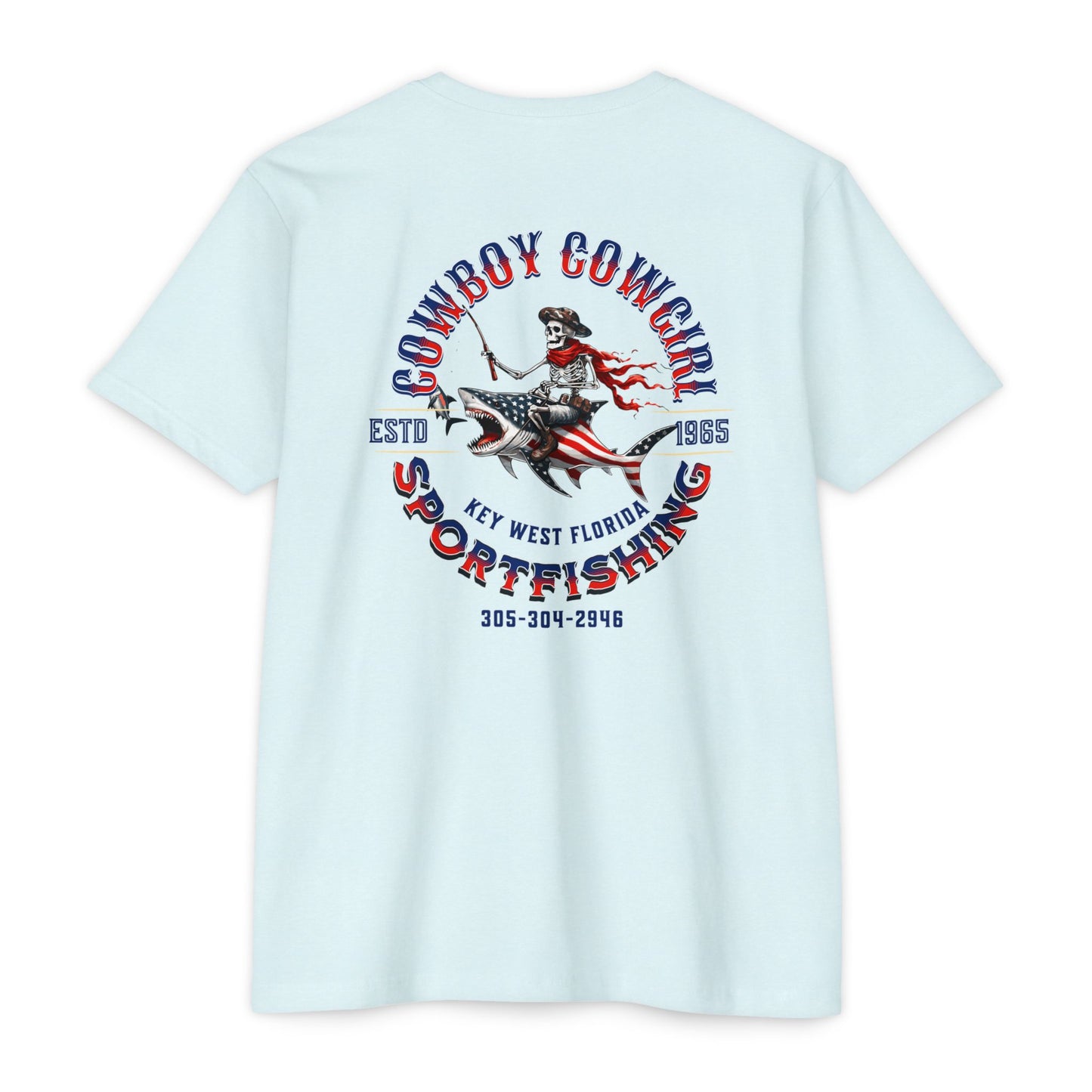 4th of July 2nd Edition Cowboy Cowgirl Sportfishing Tee