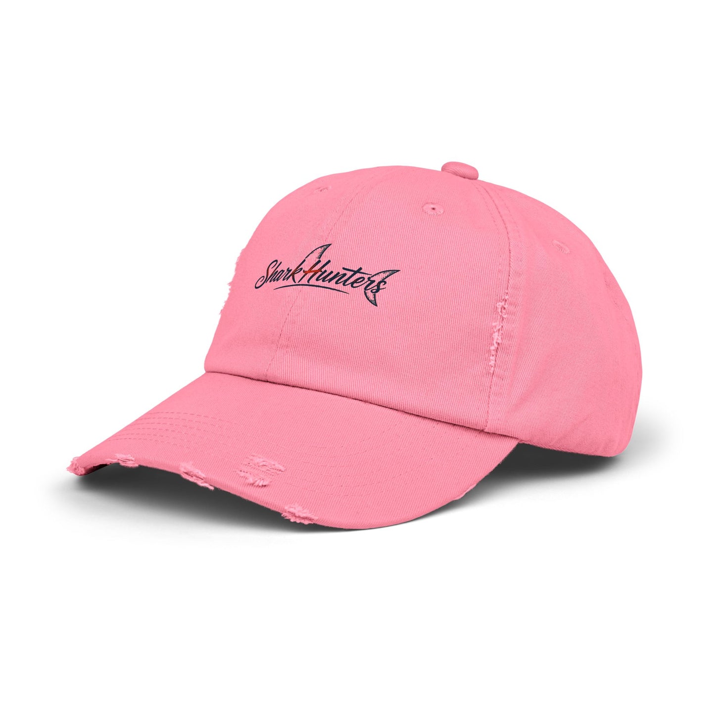 Shark Hunters  Distressed Hat