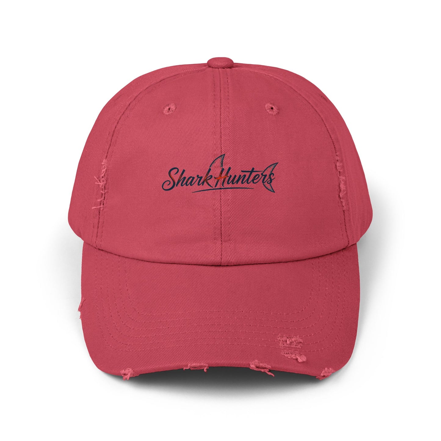 Shark Hunters  Distressed Hat