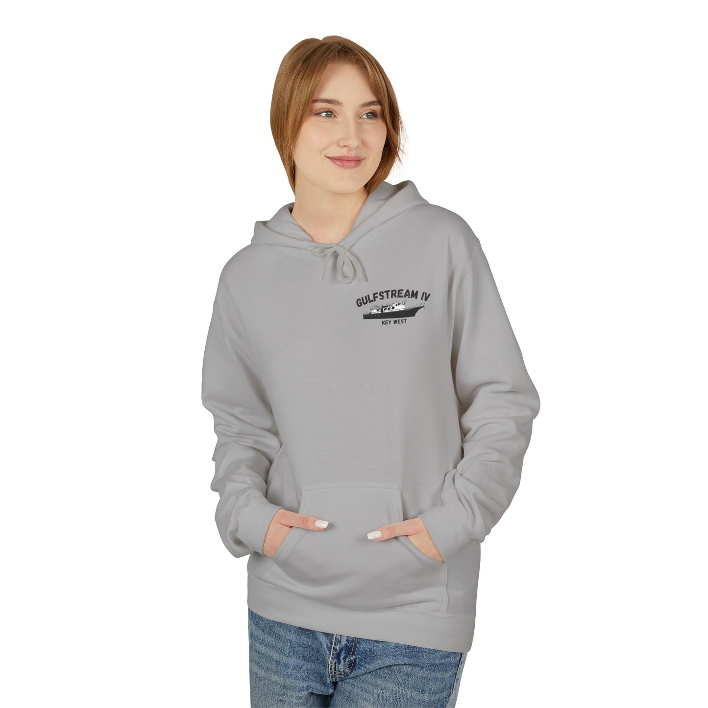 Gulfstream IV Key West Unisex Hoodie - Cozy Midweight Fleece Sweatshirt