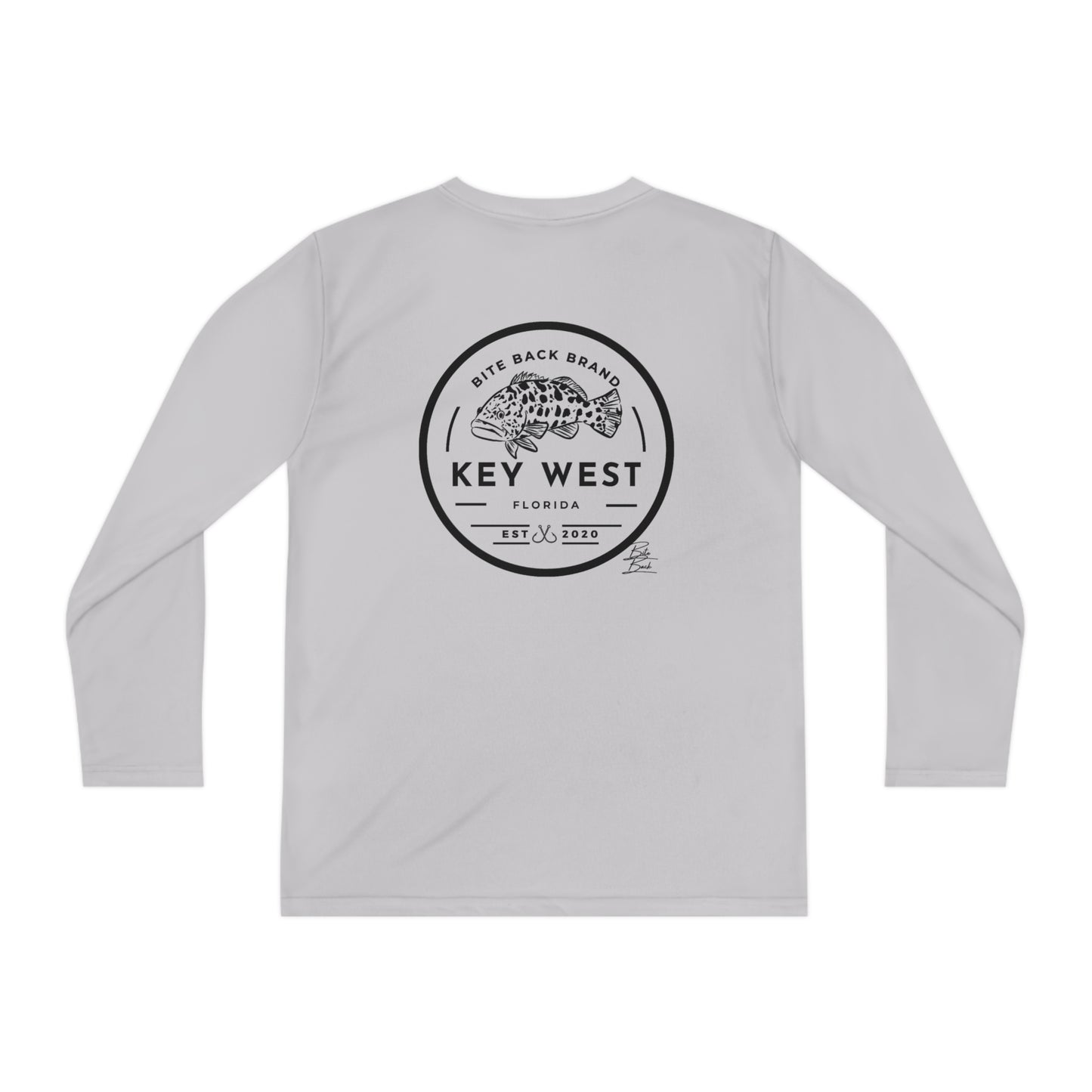 Grouper Youth Long Sleeve Competitor Tee