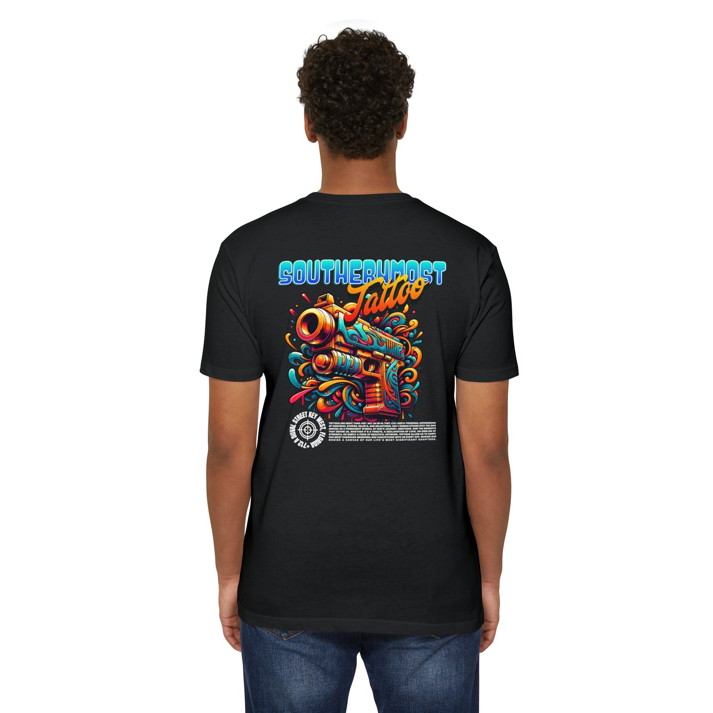 Southernmost Tattoo Water Gun T-shirt