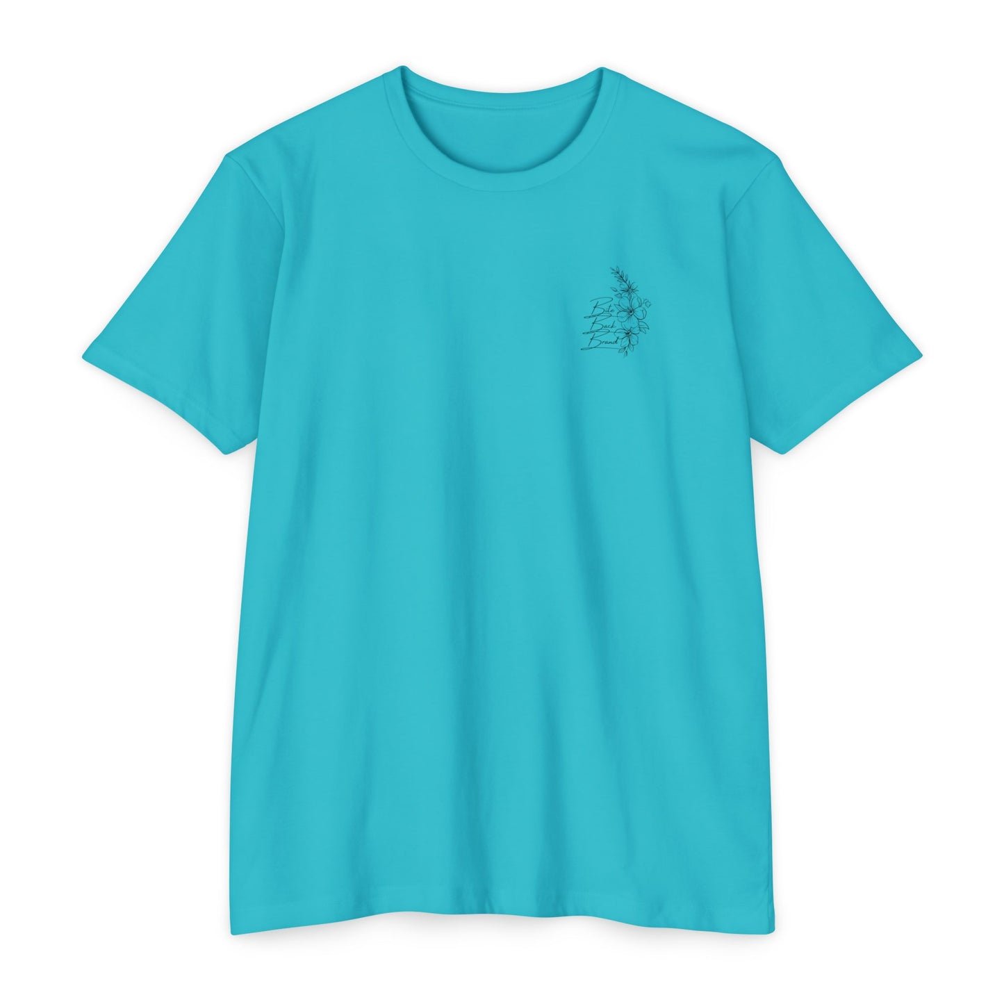 Tropical Bloom Turtle T-shirt