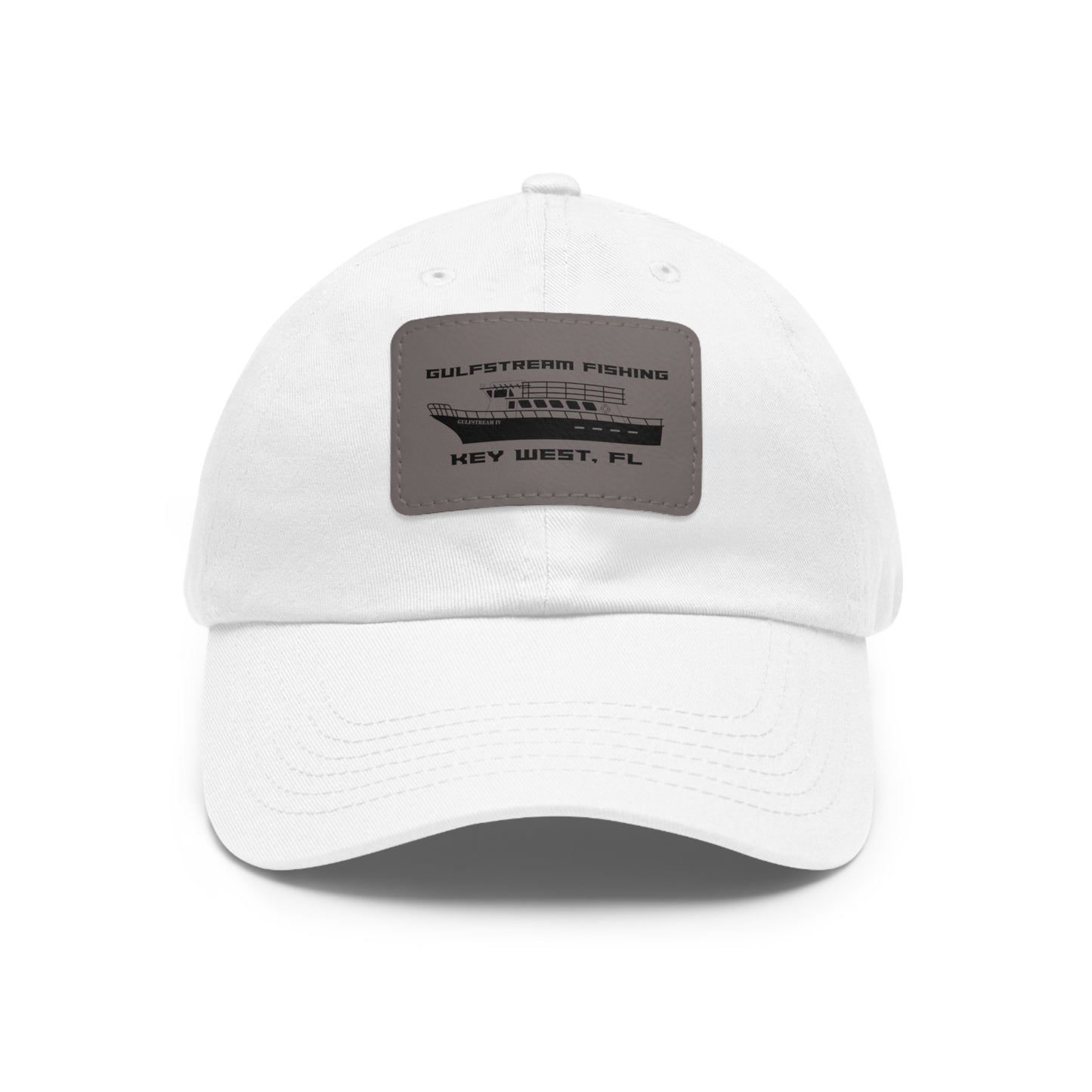 Gulfstream Fishing Hat with Leather Patch (Rectangle)