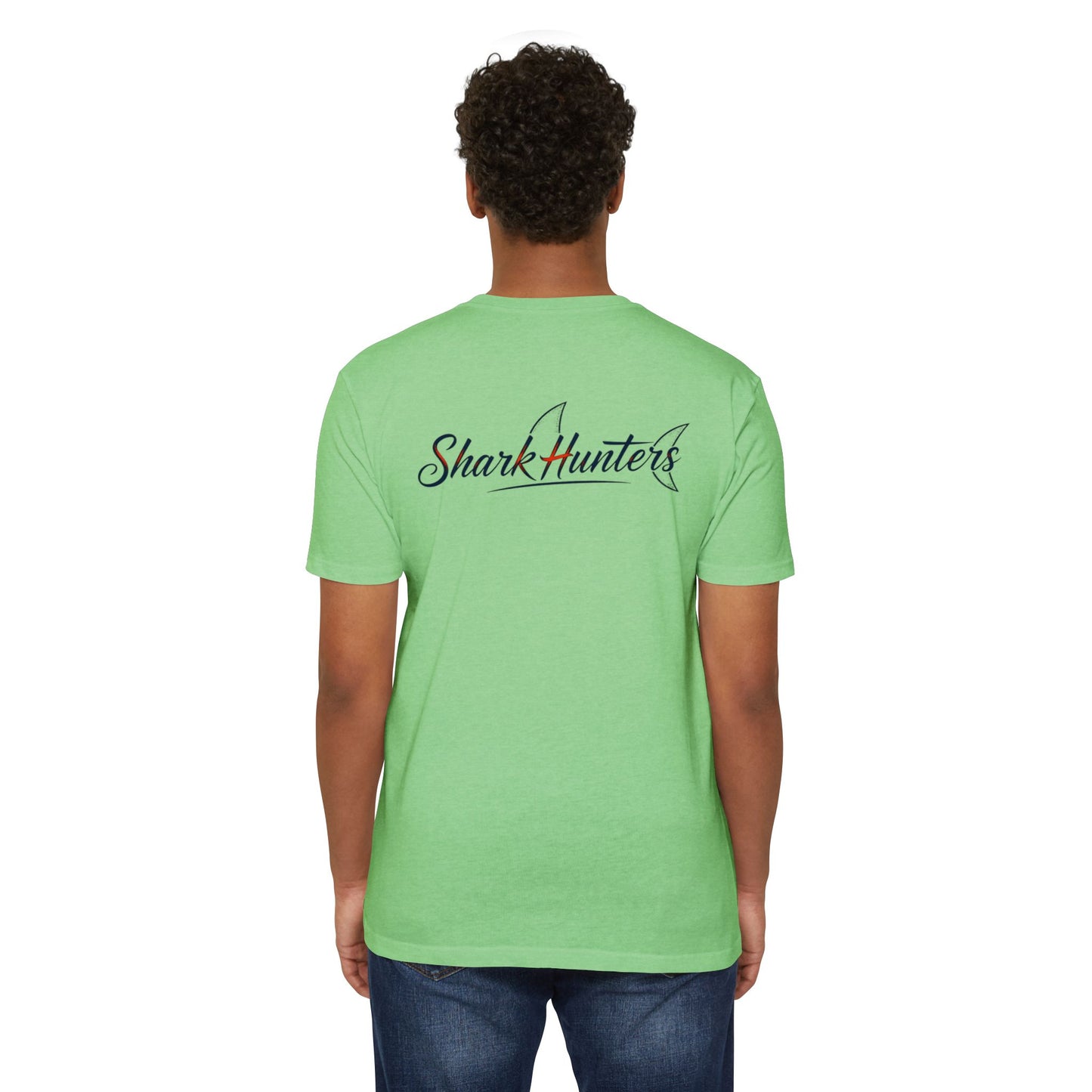 Shark Hunters CVC Jersey T-shirt