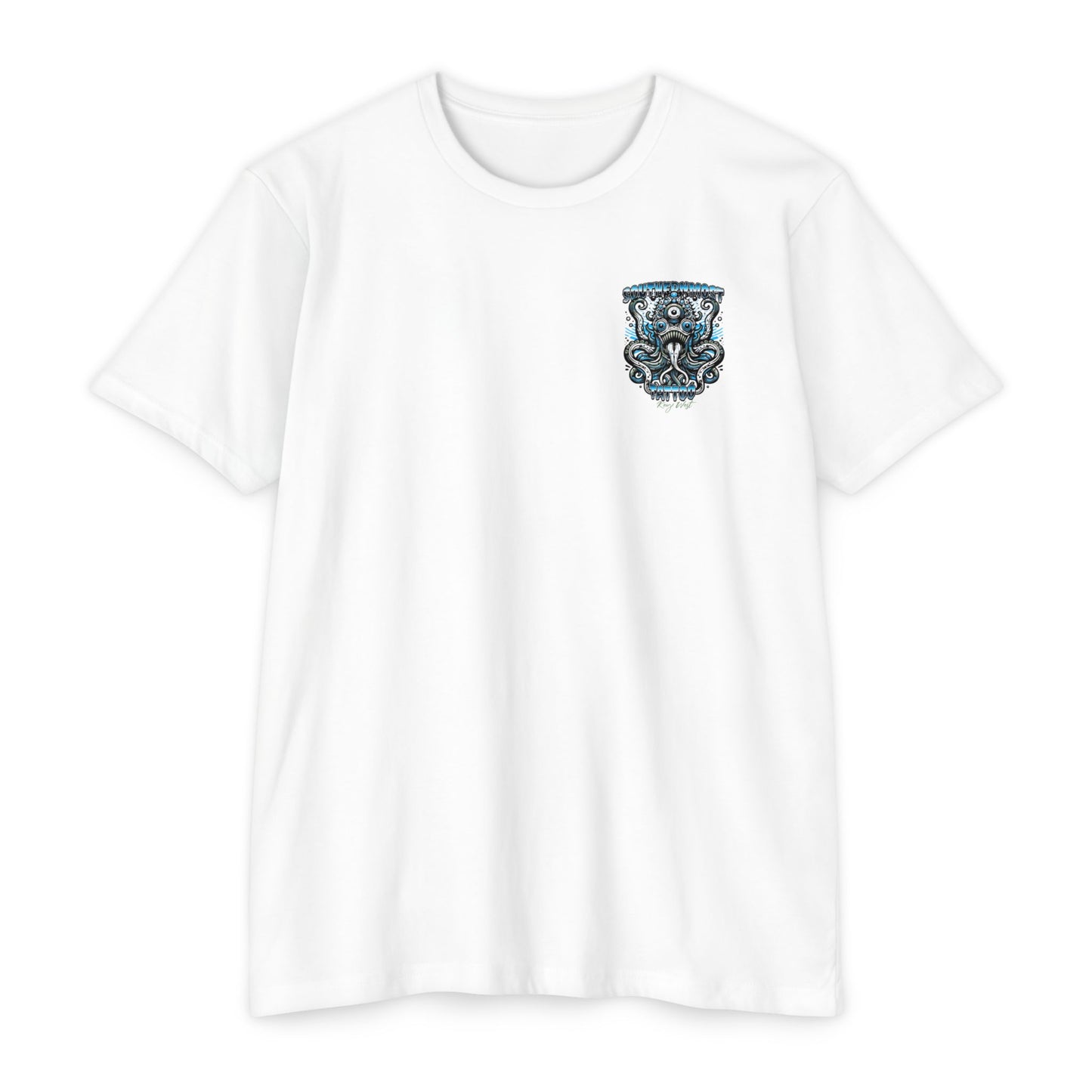 Monster Octopus Graphic T-Shirt — Tattoo Retro Beach Vibe