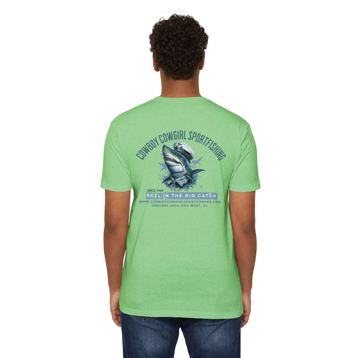 Spanish Fly Shark Tournament 2024 -Unisex CVC Jersey T-shirt