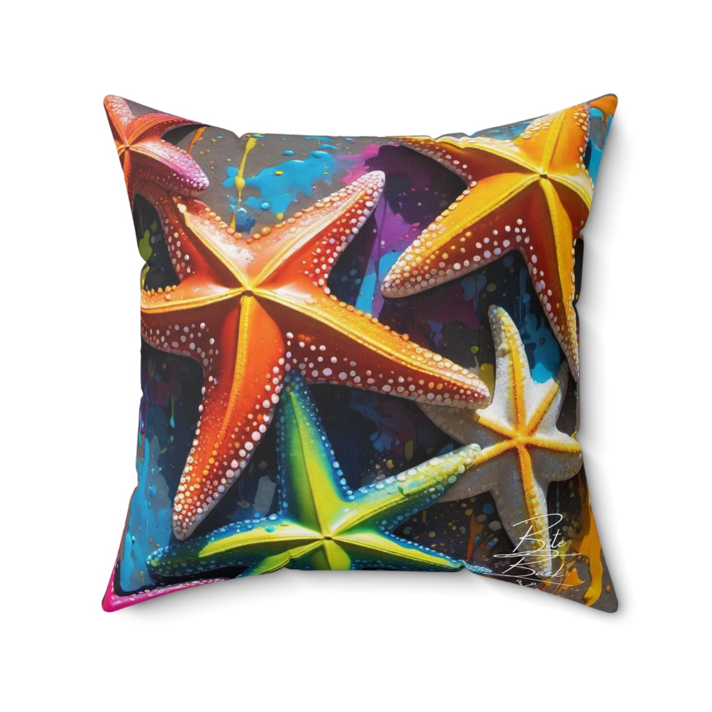 Starfish Square Pillow