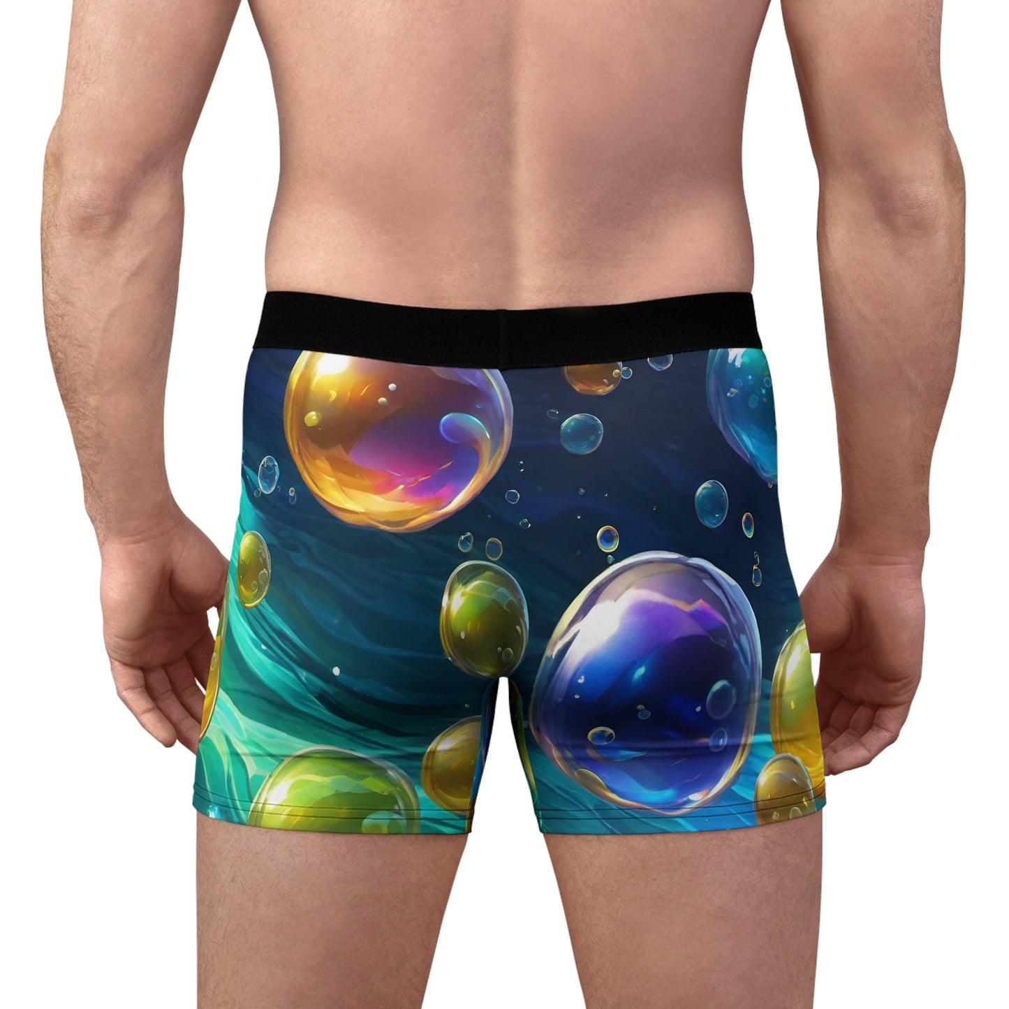 Tracking Bubbles Men's Boxer Briefs