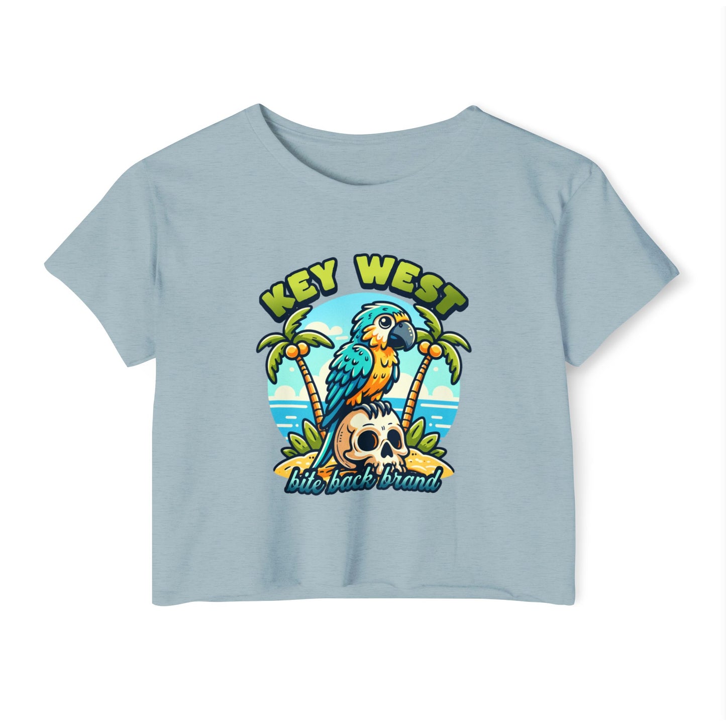 Key West Parrot Crop Top