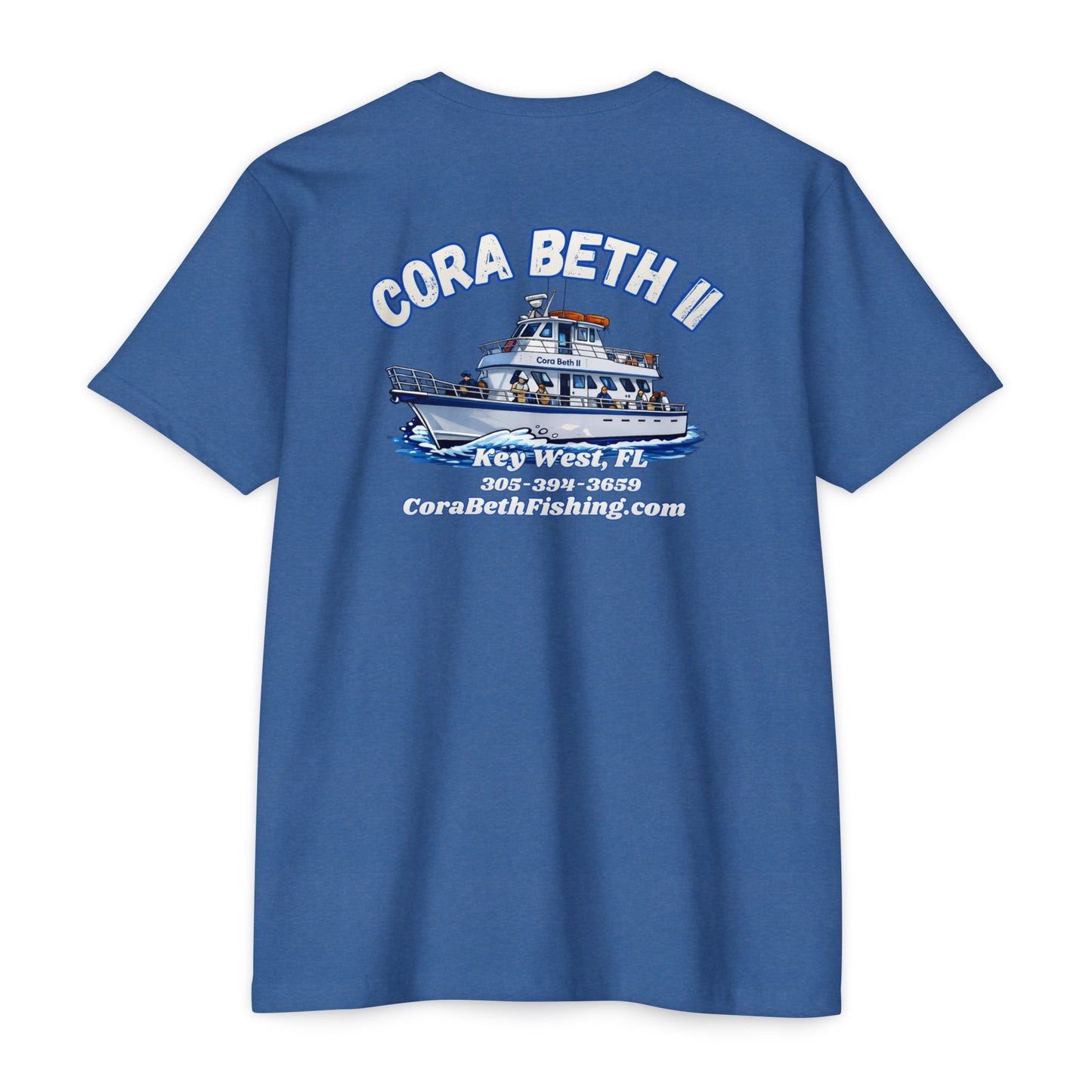 Cora Beth II Fishing Boat T-Shirt — Key West Fishing Souvenir