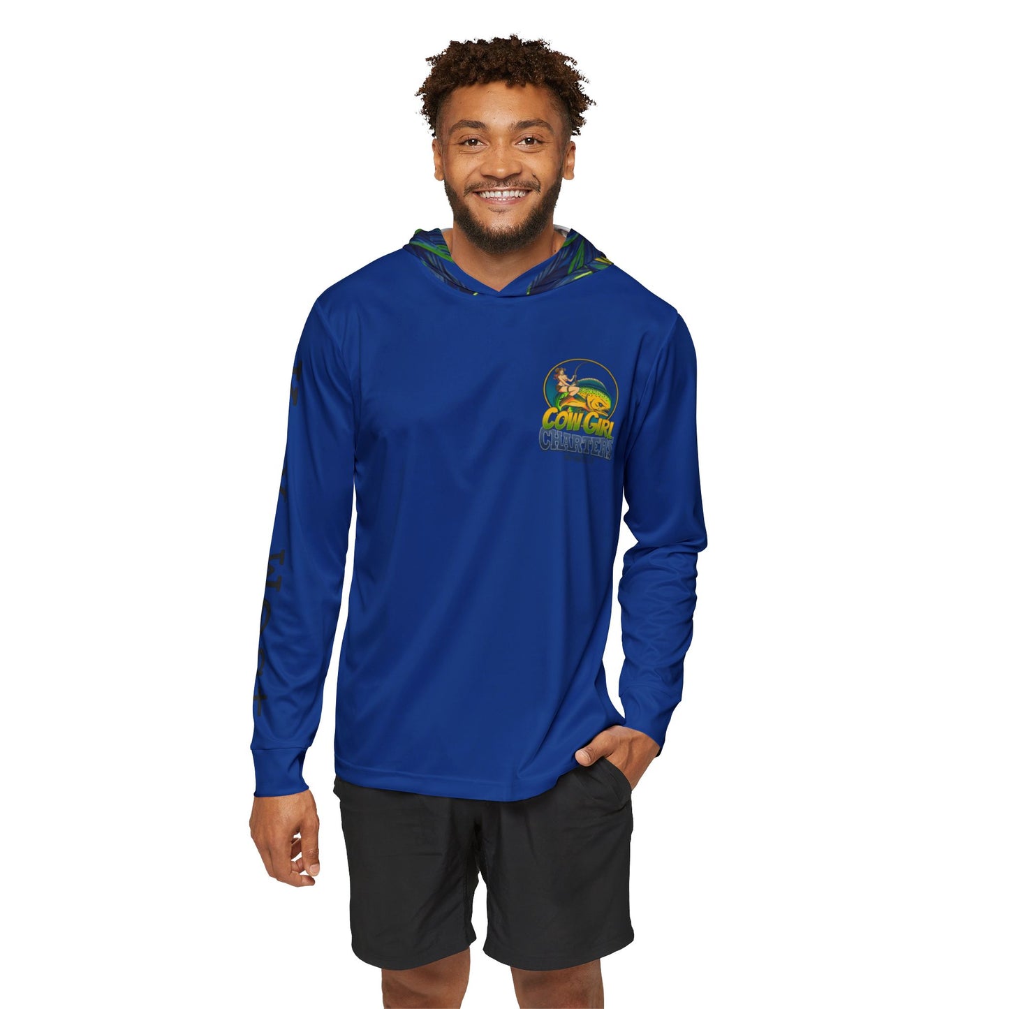 Cowgirl Performance Hoodie-DARK BLUE