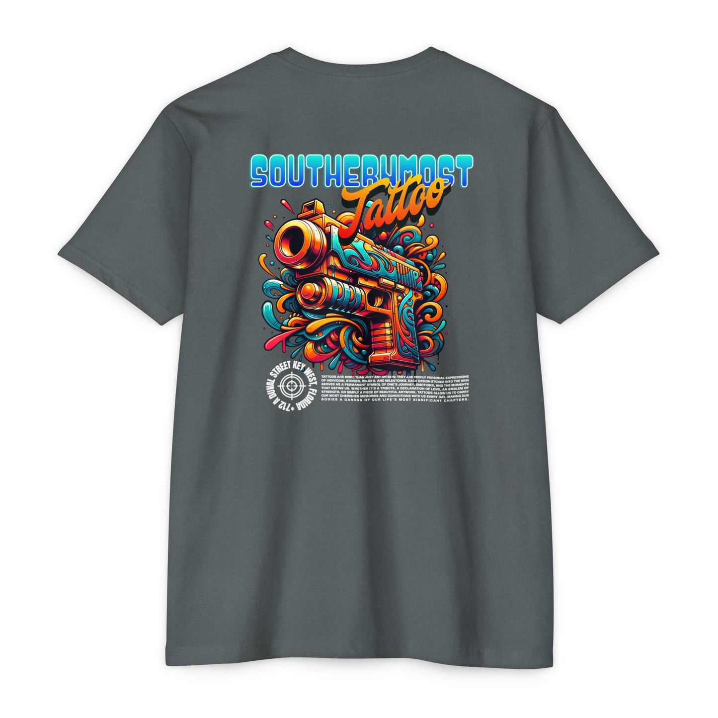 Southernmost Tattoo Water Gun T-shirt