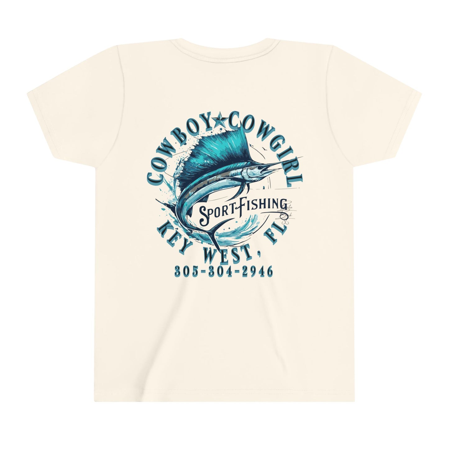 Cowboy Cowgirl Sportfishing Youth T-Shirt