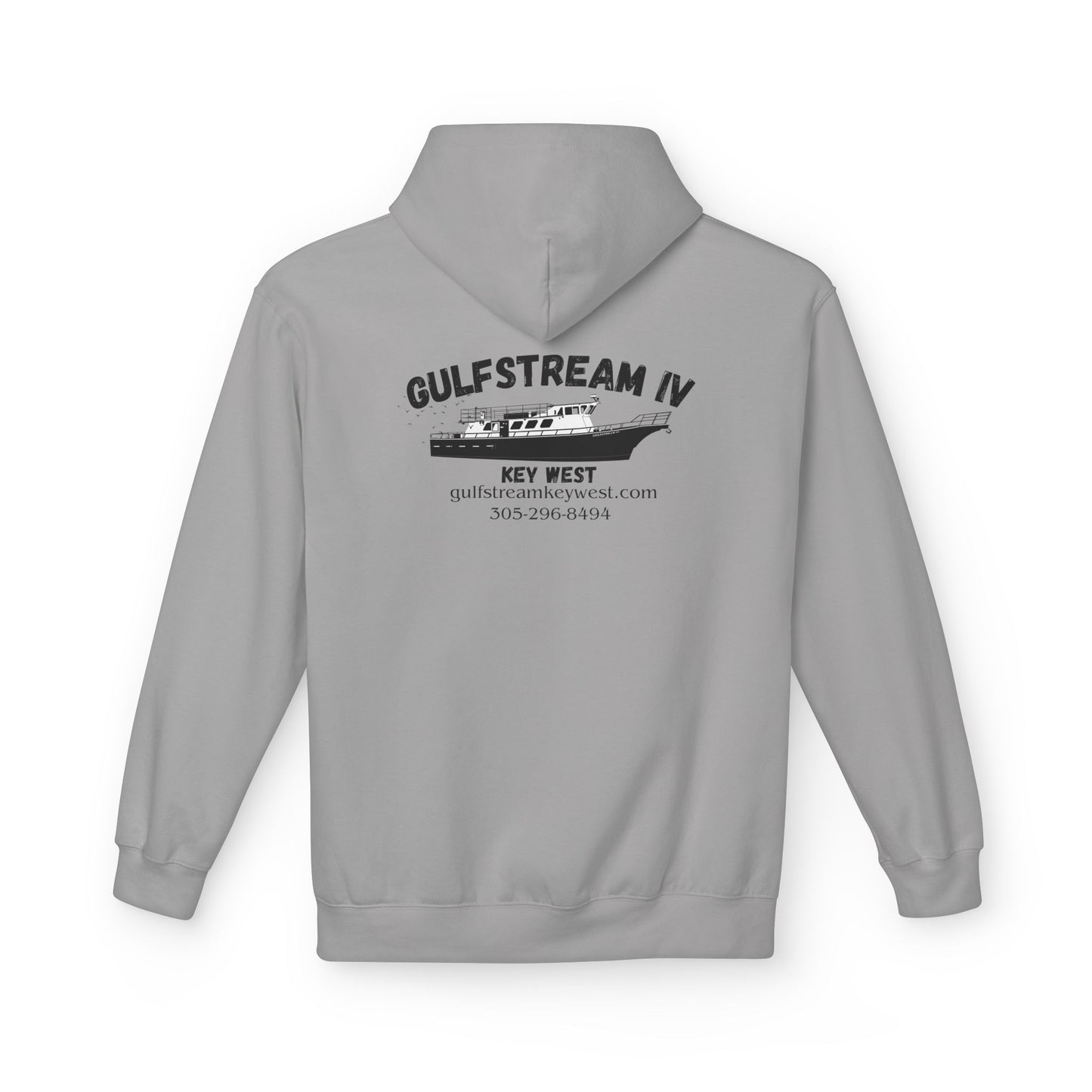 Gulfstream IV Key West Unisex Hoodie - Cozy Midweight Fleece Sweatshirt