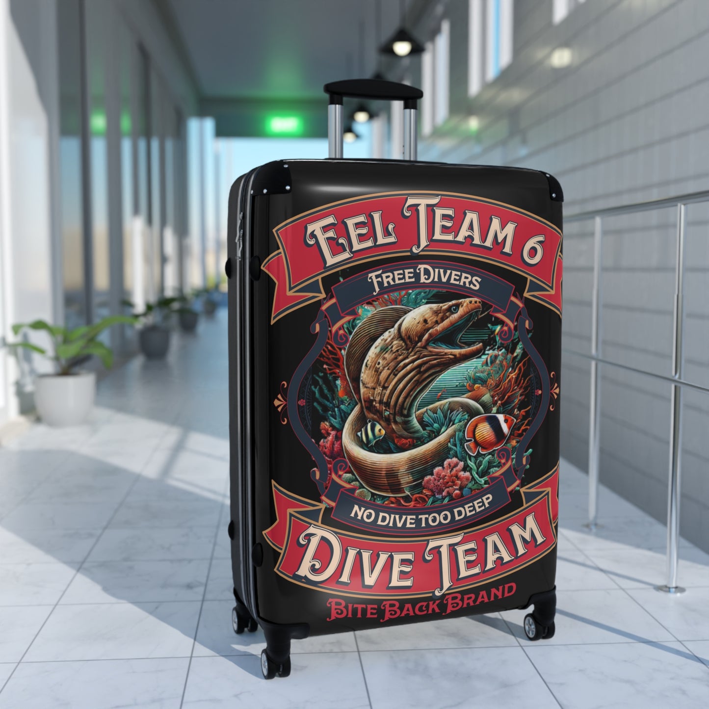 Eel Team 6 Dive Team Suitcase