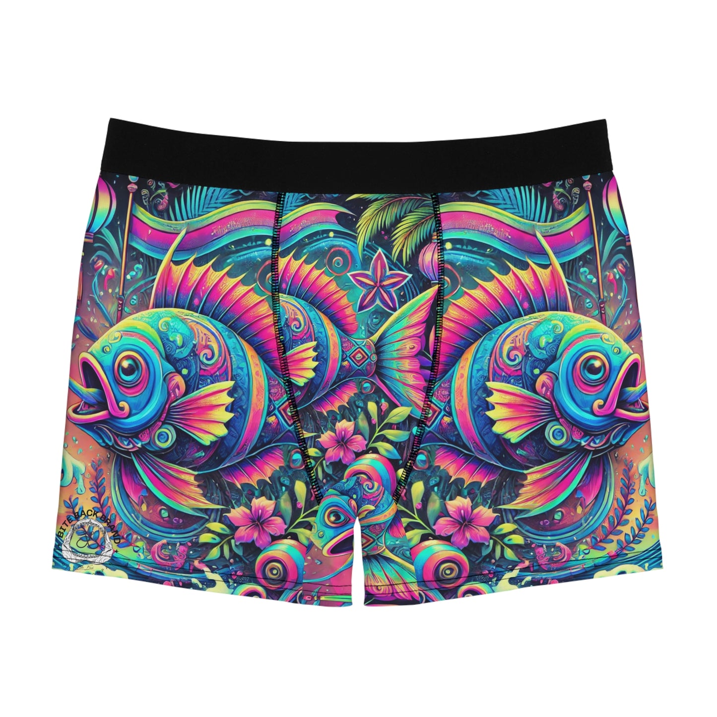 Neon Fish Men's Boxer Briefs