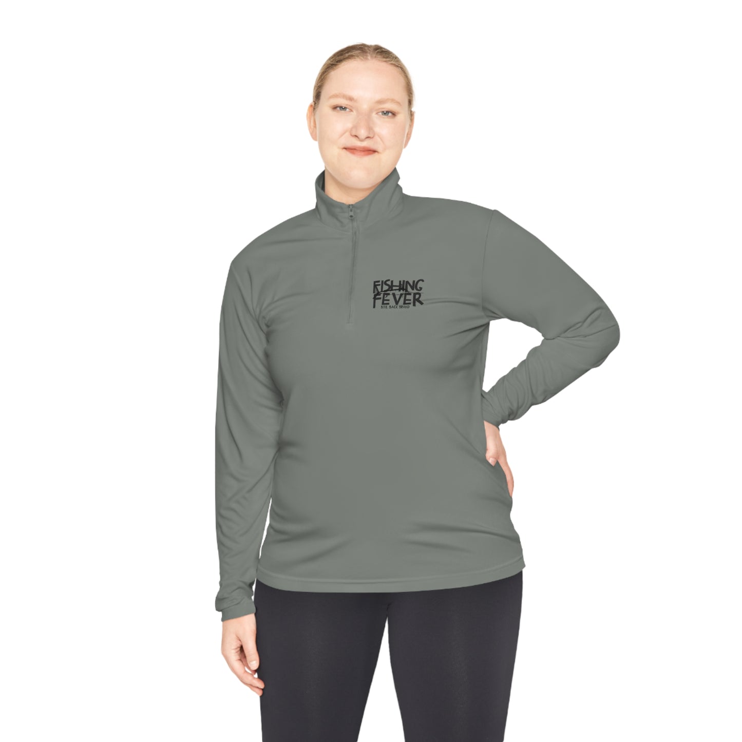 Fishing Fever Unisex Quarter-Zip Pullover