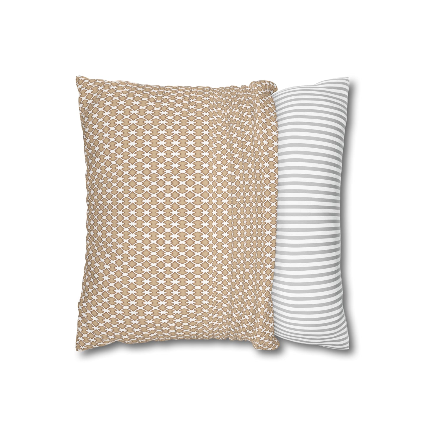 Lattice Canvas Pillowcase