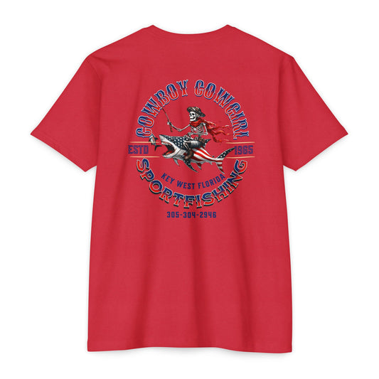 4th of July 2nd Edition Cowboy Cowgirl Sportfishing Tee