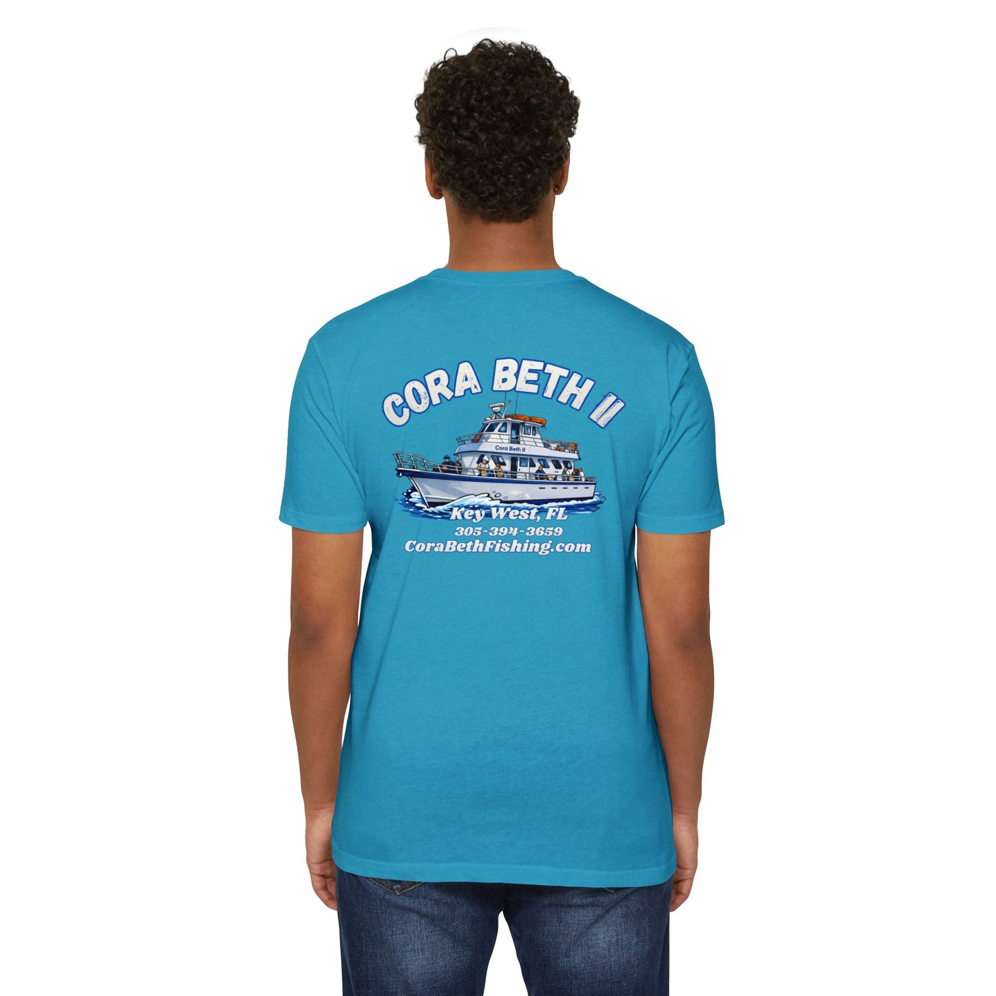 Cora Beth II Fishing Boat T-Shirt — Key West Fishing Souvenir
