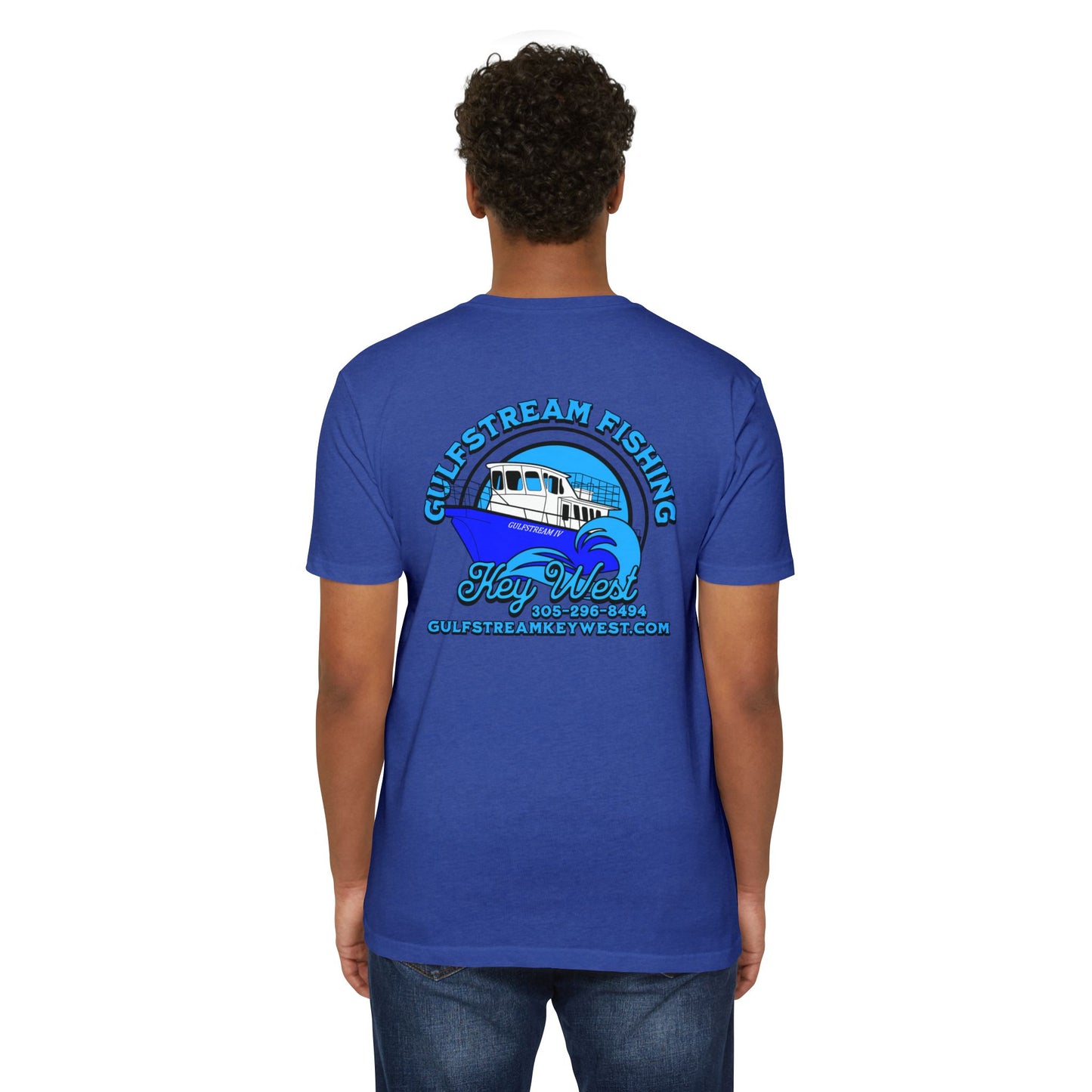 Key West Gulfstream Fishing Boat T-Shirt