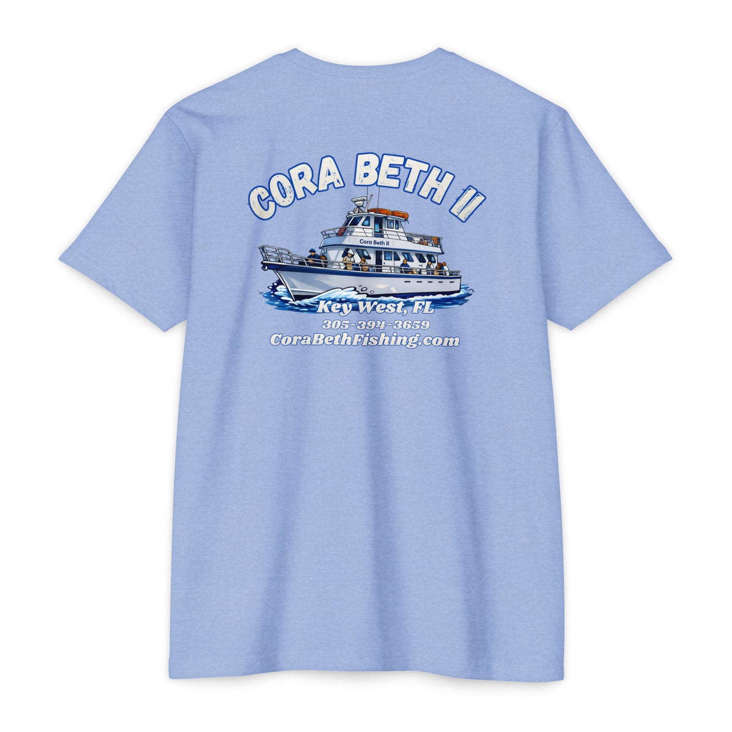 Cora Beth II Fishing Boat T-Shirt — Key West Fishing Souvenir