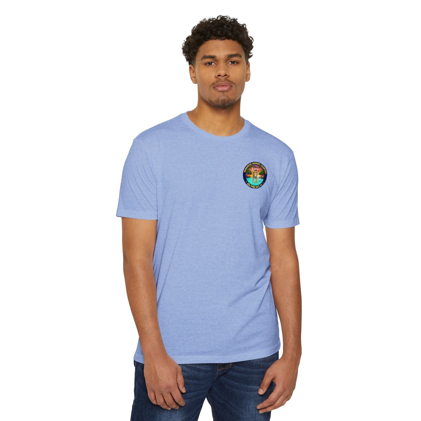 Mangrove Monkey Charters T-Shirt — Big Pine Key Boat Tour Tee