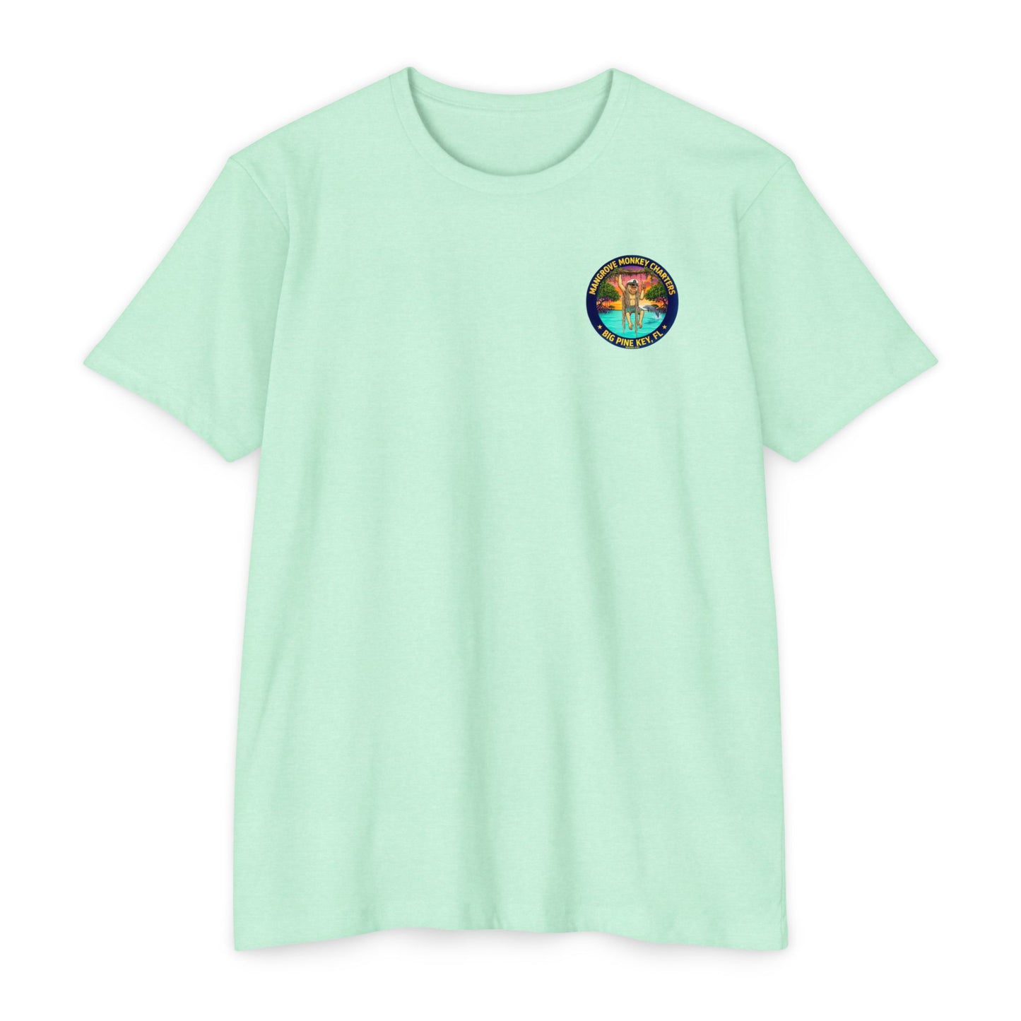 Mangrove Monkey Charters T-Shirt — Big Pine Key Boat Tour Tee