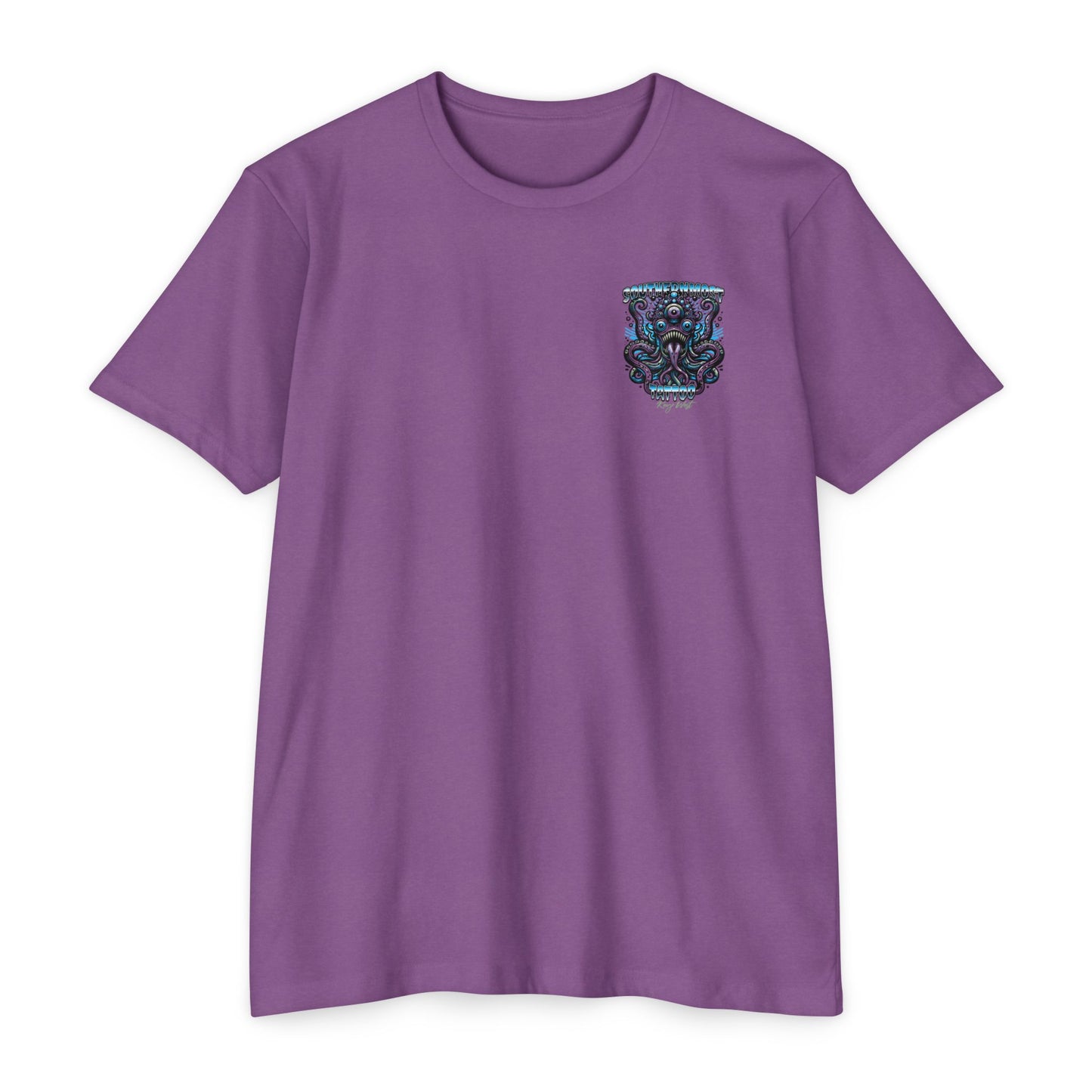 Monster Octopus Graphic T-Shirt — Tattoo Retro Beach Vibe