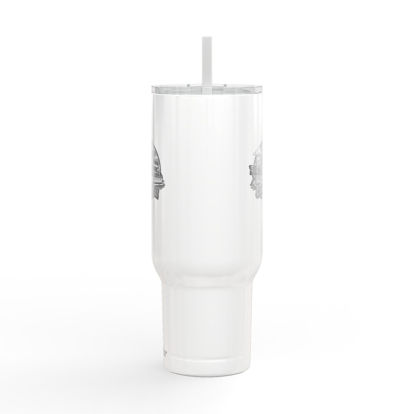 40oz Insulated Tumbler with Lid & Handle — Personalized Engraved Scenic Design (Cora Beth)