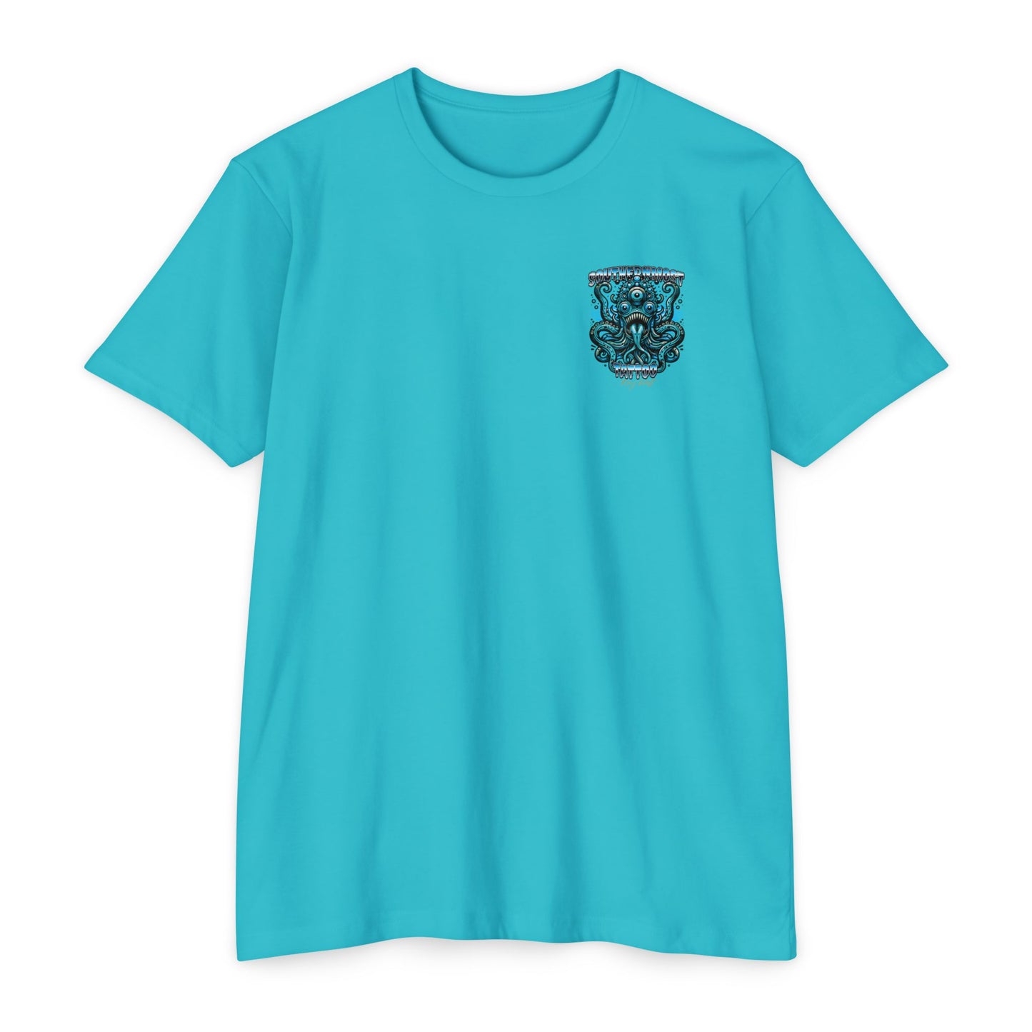 Monster Octopus Graphic T-Shirt — Tattoo Retro Beach Vibe