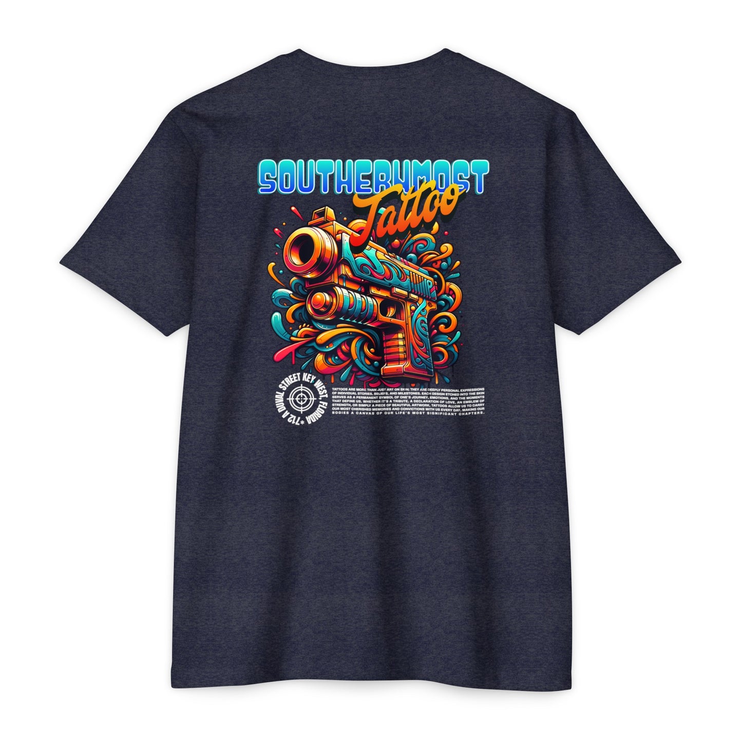 Southernmost Tattoo Water Gun T-shirt