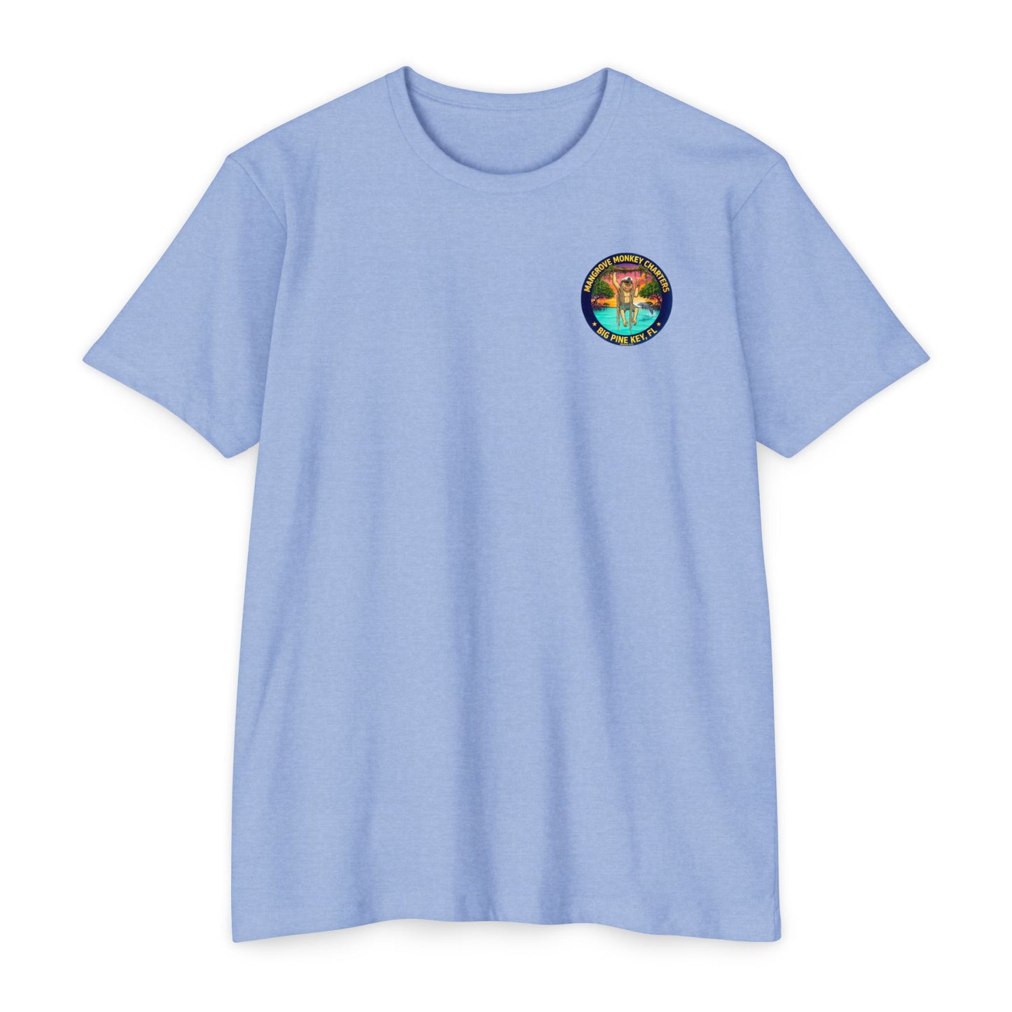 Mangrove Monkey Charters T-Shirt — Big Pine Key Boat Tour Tee