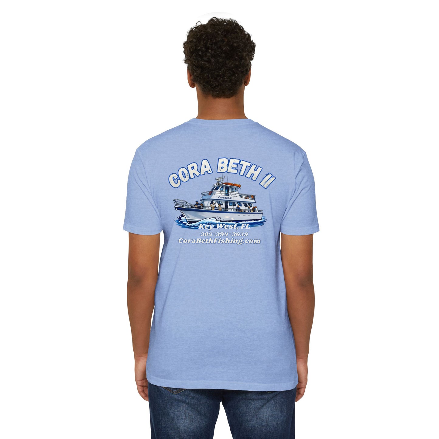 Cora Beth II Fishing Boat T-Shirt — Key West Fishing Souvenir