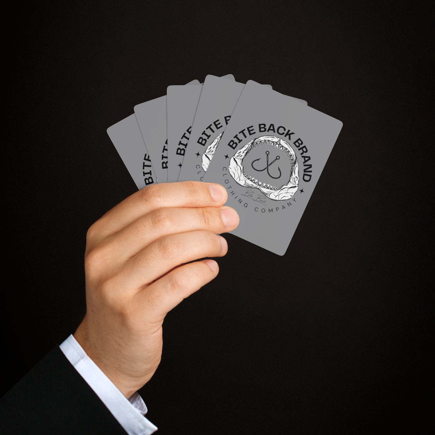 Bite Back Brand-Custom Poker Cards
