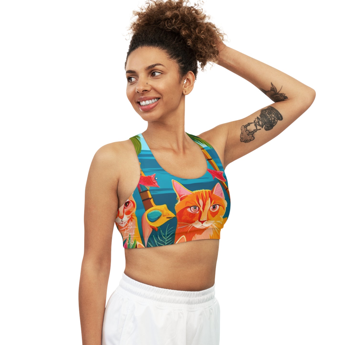 Hemingway's Dock Seamless Sports Bra