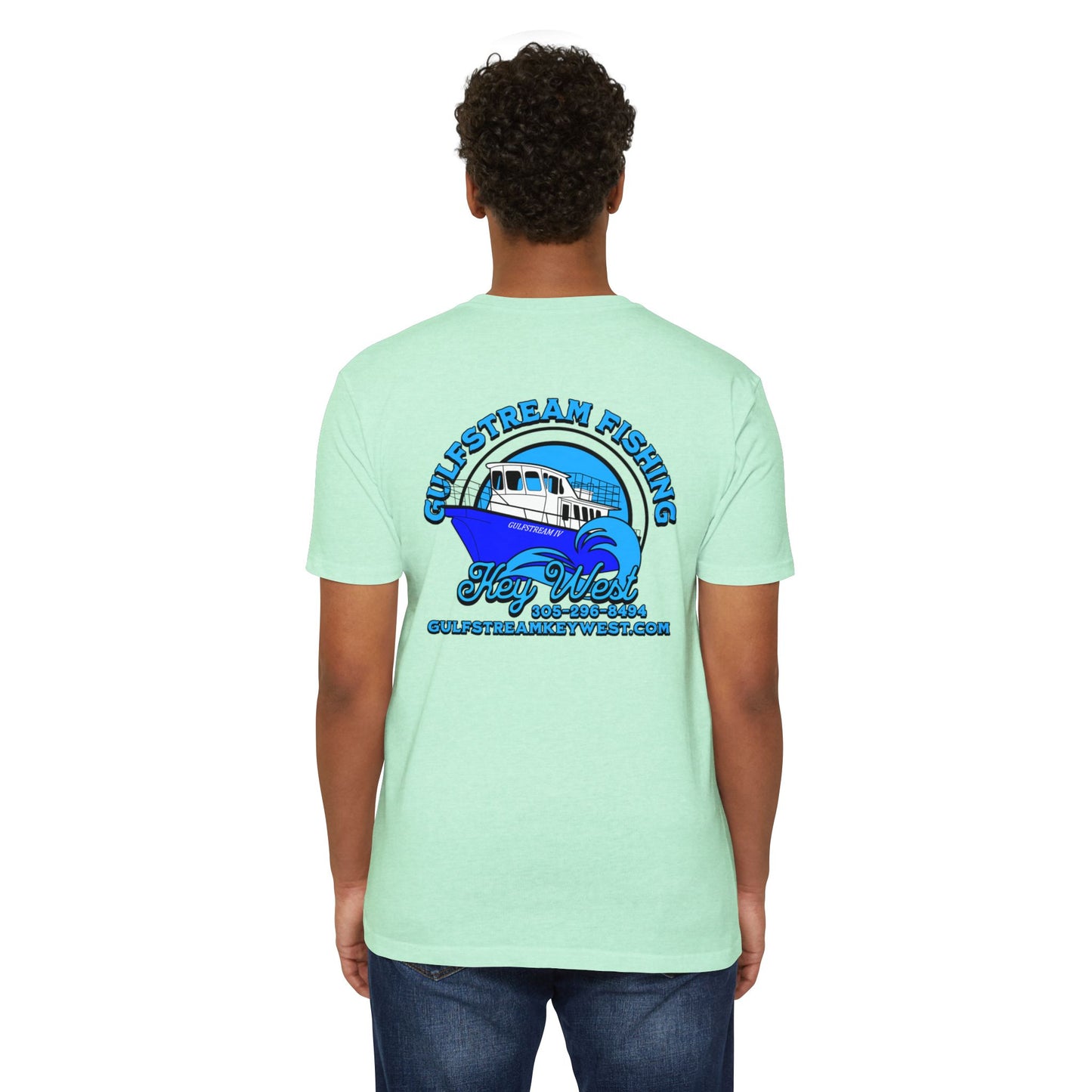 Key West Gulfstream Fishing Boat T-Shirt