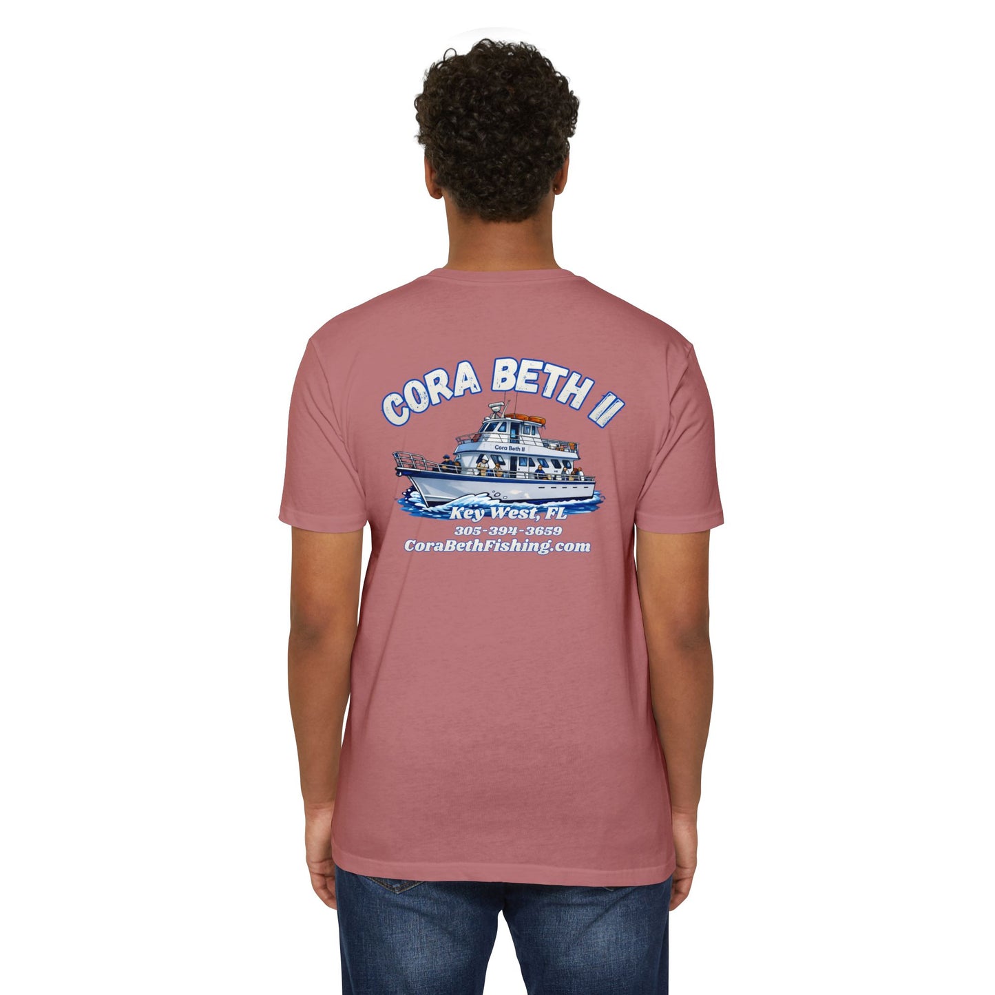 Cora Beth II Fishing Boat T-Shirt — Key West Fishing Souvenir