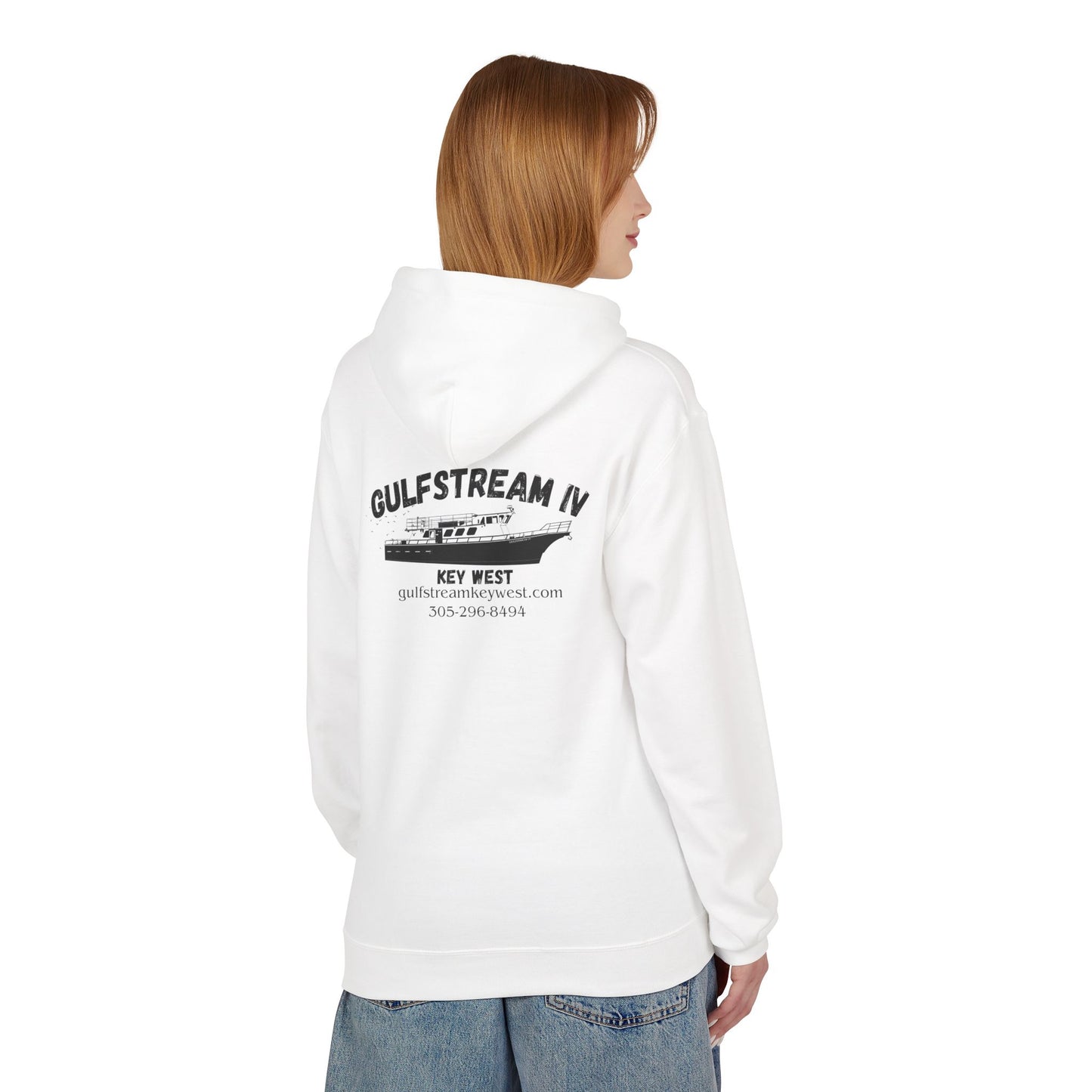 Gulfstream IV Key West Unisex Hoodie - Cozy Midweight Fleece Sweatshirt