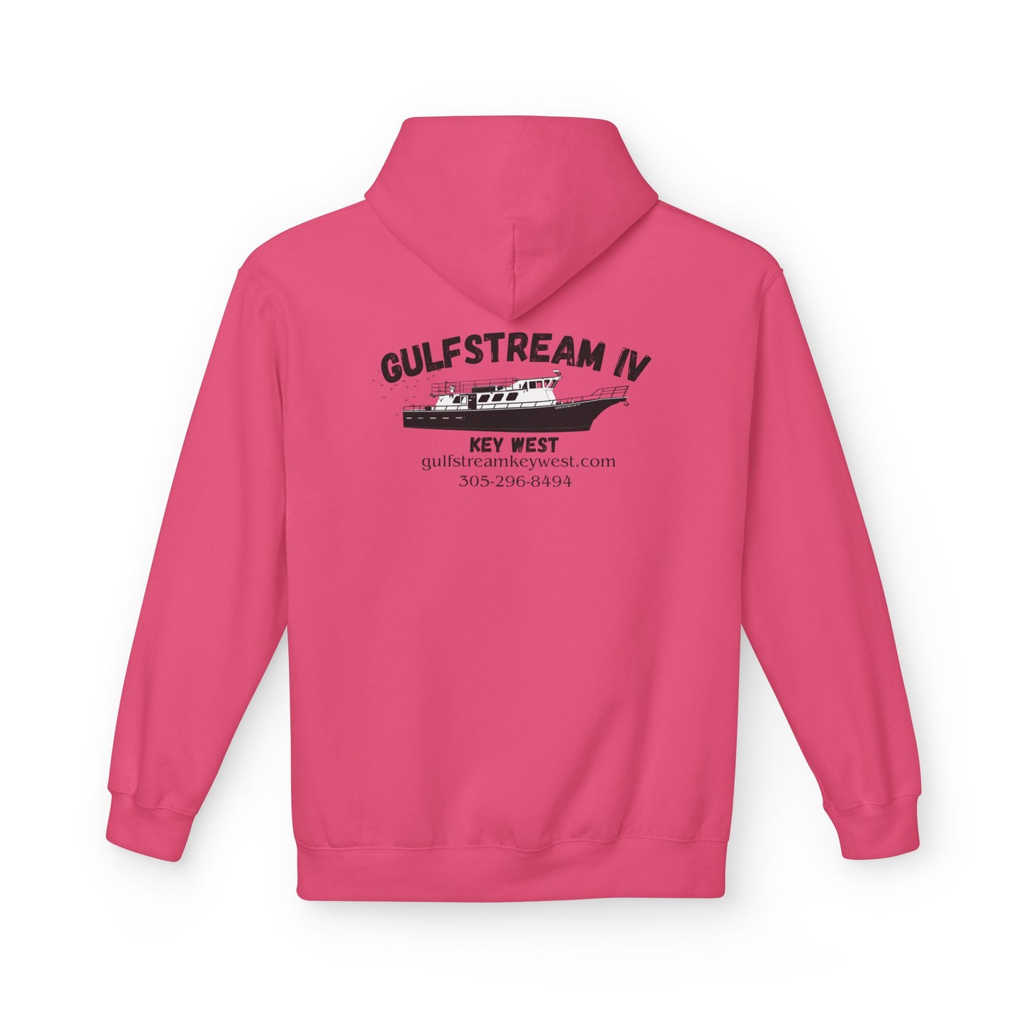 Gulfstream IV Key West Unisex Hoodie - Cozy Midweight Fleece Sweatshirt