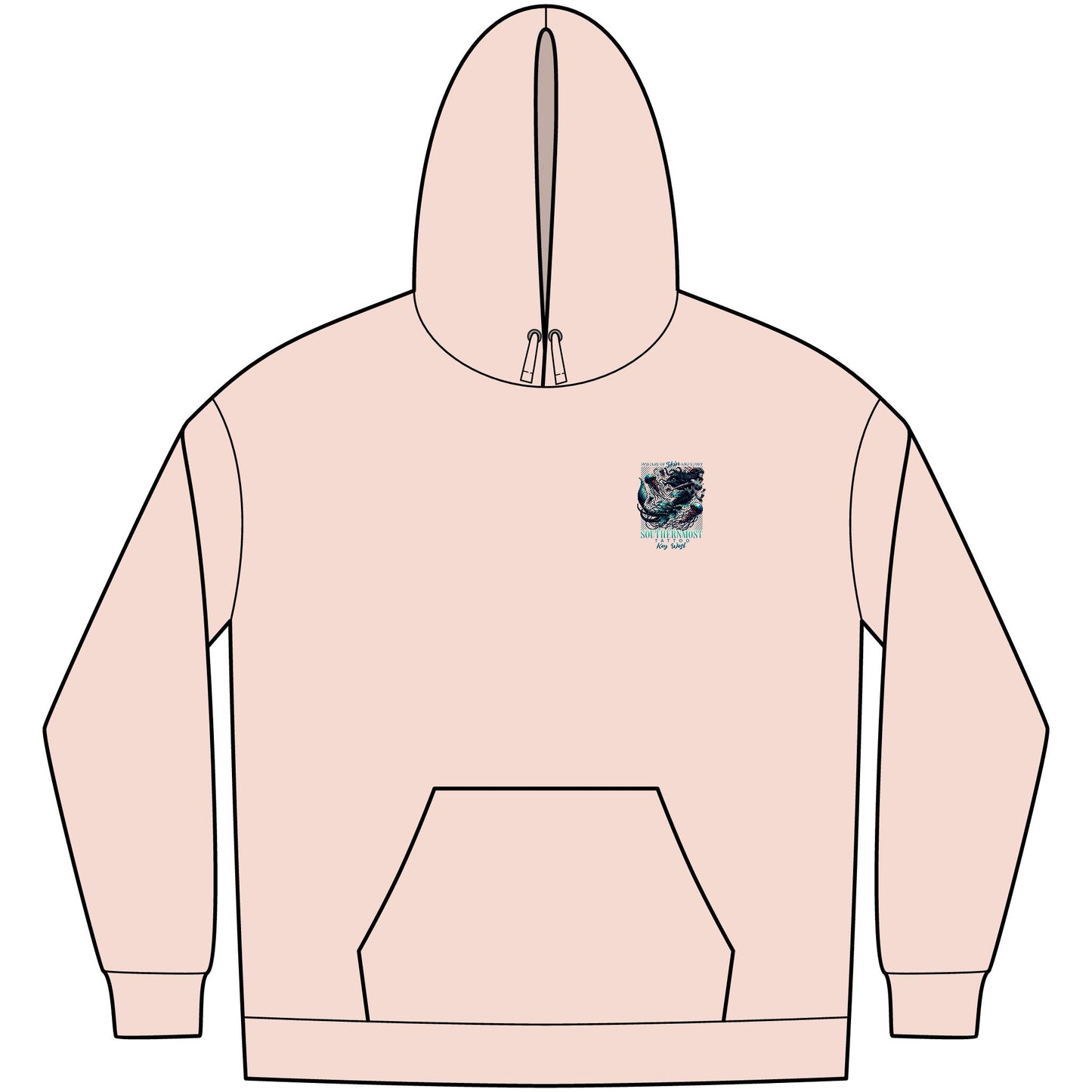 Southernmost Tattoo - Mermaid Hoodie