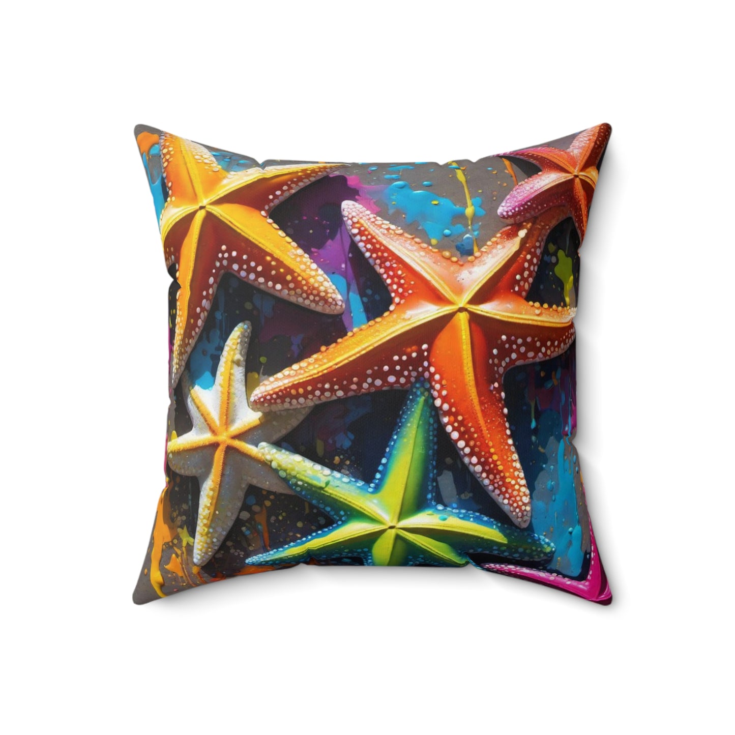 Starfish Square Pillow