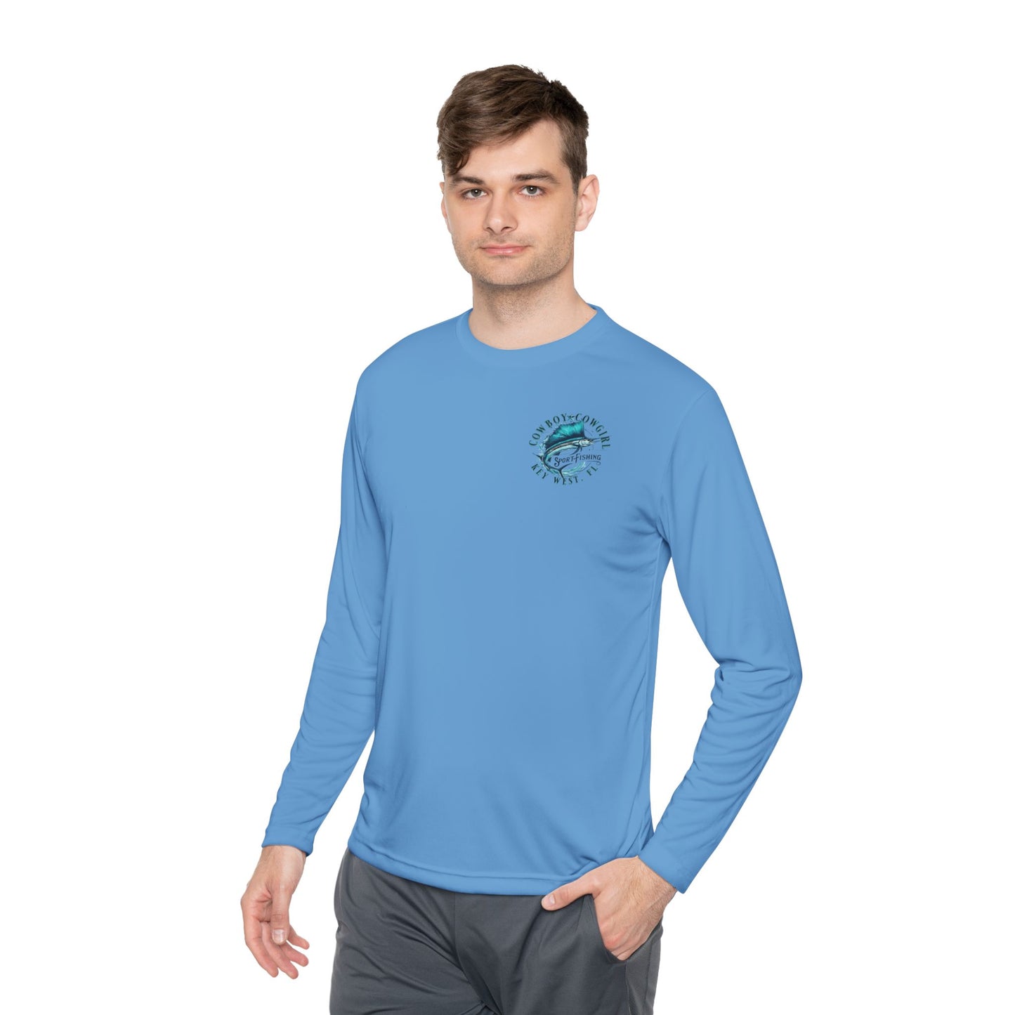 Cowboy Cowgirl Sportfishing  Lightweight Long Sleeve DriFit