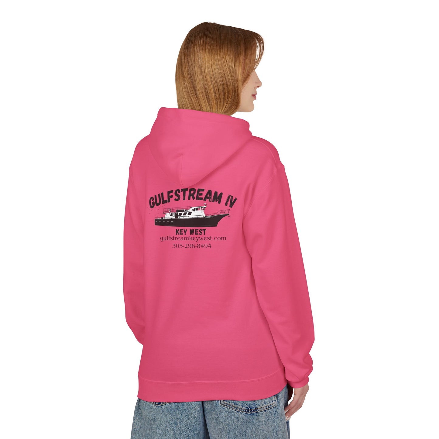 Gulfstream IV Key West Unisex Hoodie - Cozy Midweight Fleece Sweatshirt